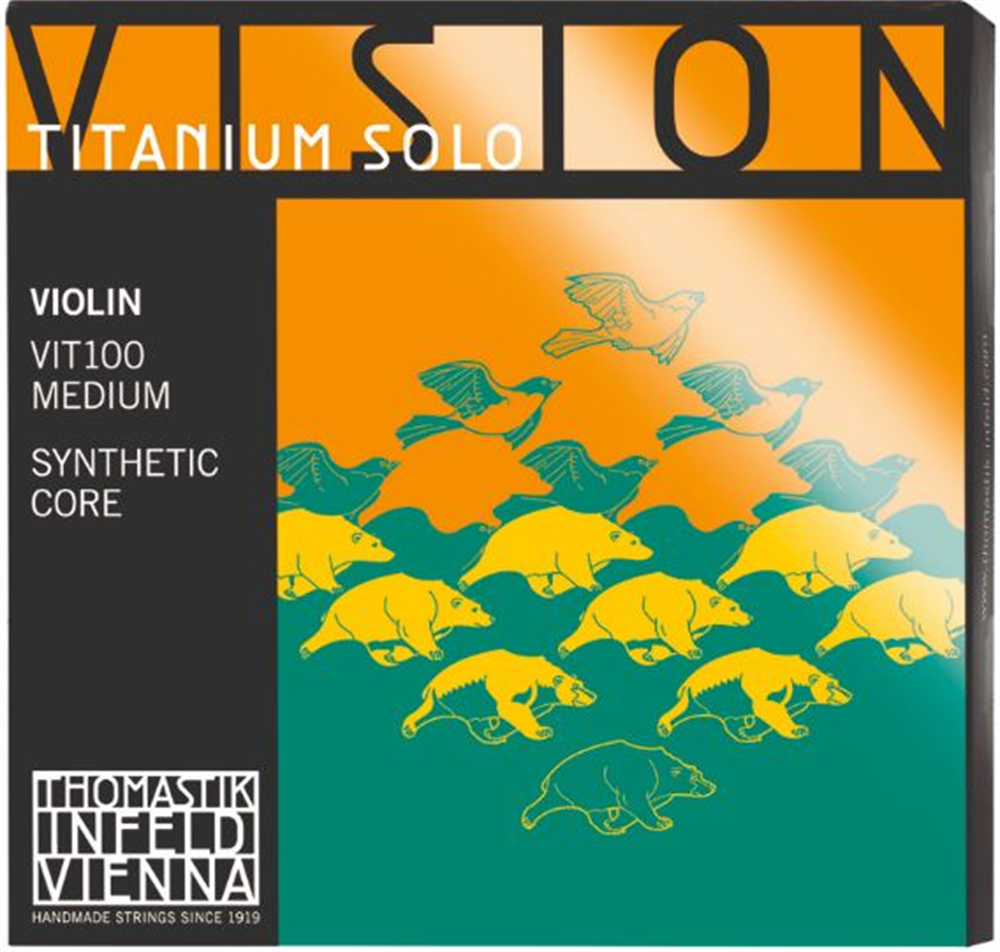 Thomastik Infeld VIT100 Vision Titanium Solo Keman Teli Boyut : 4/4
