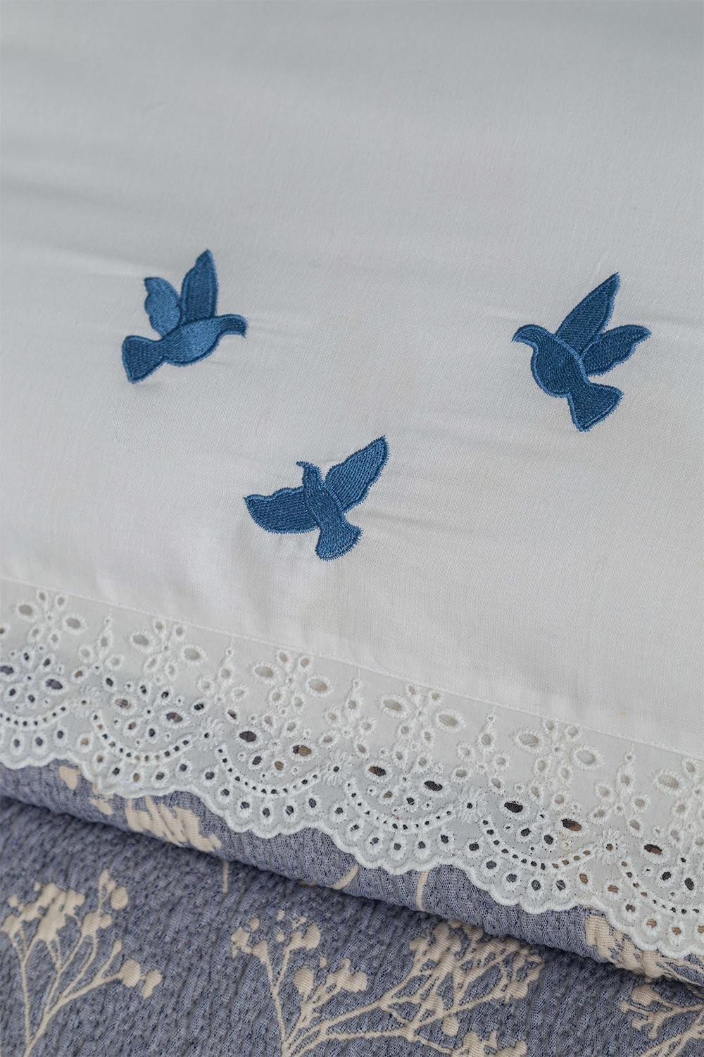 Apricitas Timeless Prime Set Albatros Çift Kişilik İndigo