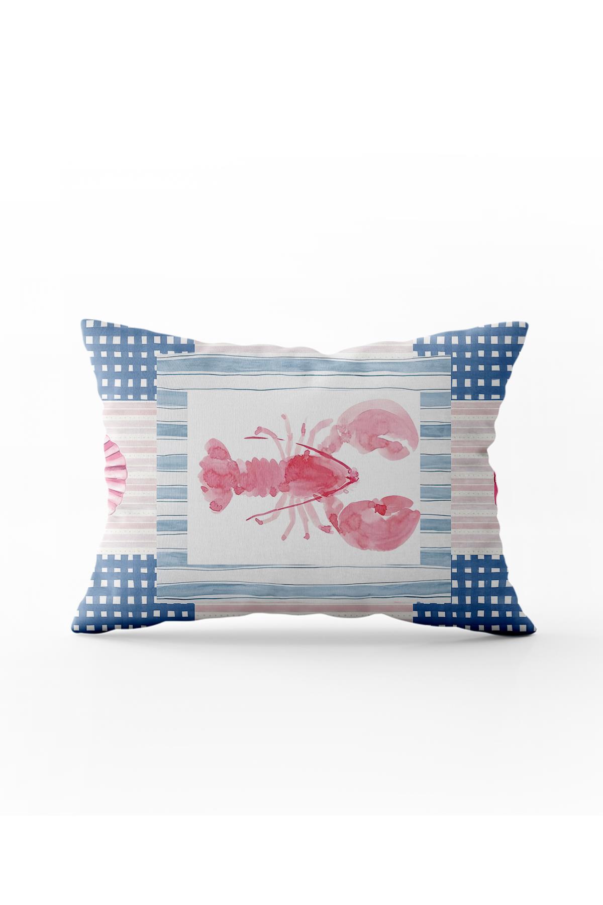 Arancione Co. Çift Tarafı Baskılı Dikdörtgen Kırlent Kılıfı 6AOD18