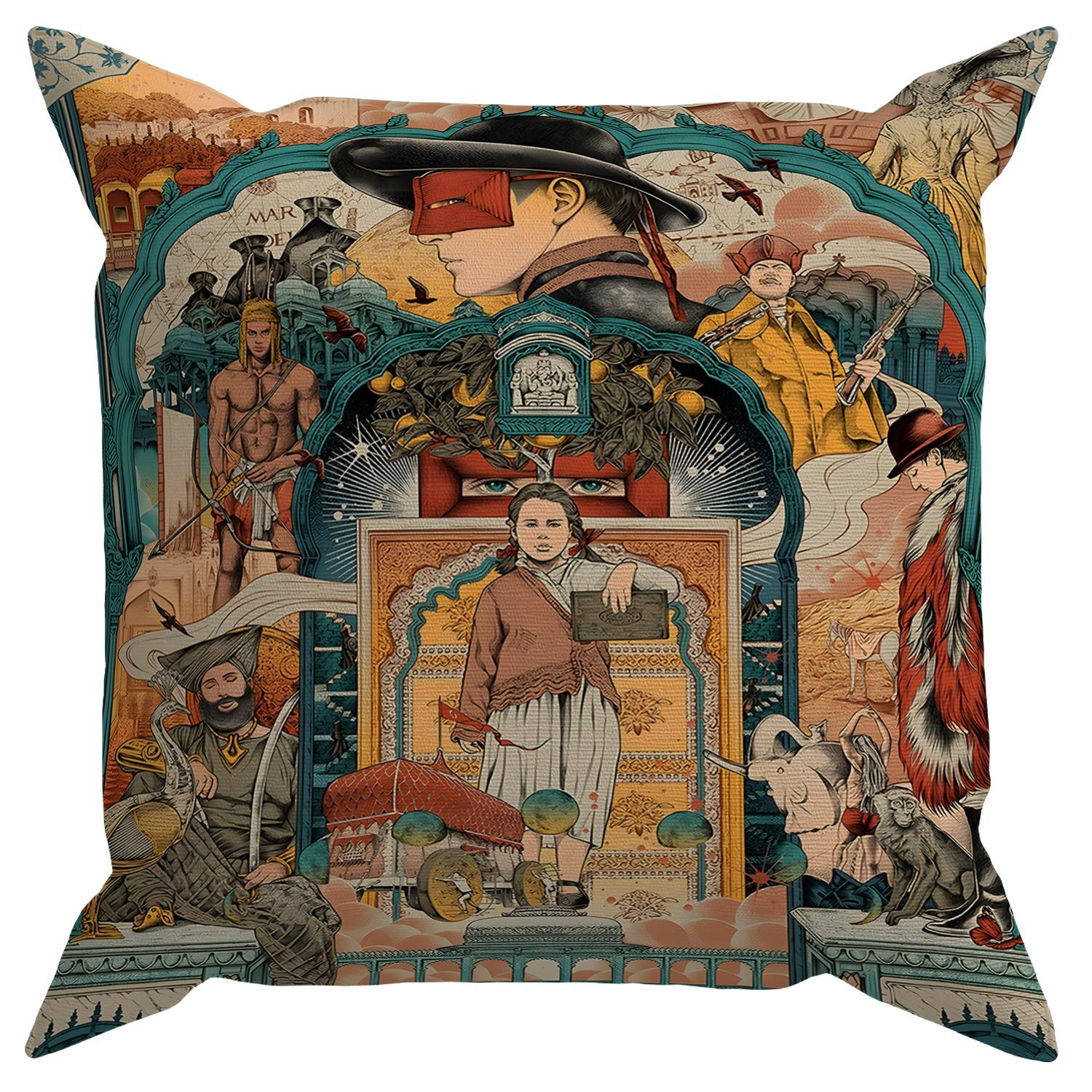 Arancione Co. Çift Tarafı Baskılı Kırlent Kılıfı 6AOD36