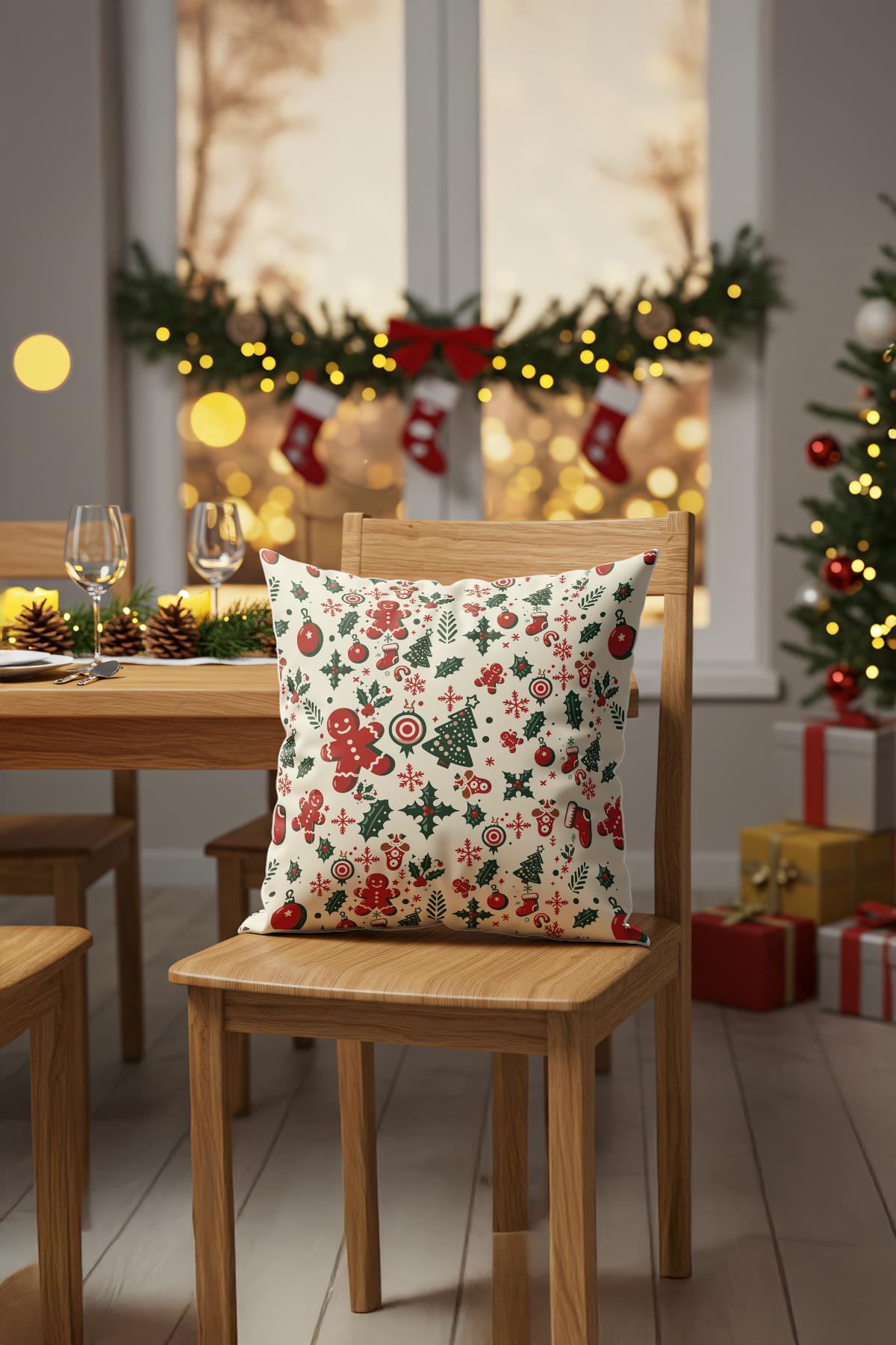 Arancione Co. Yılbaşı Kırlent Kılıf Ds12