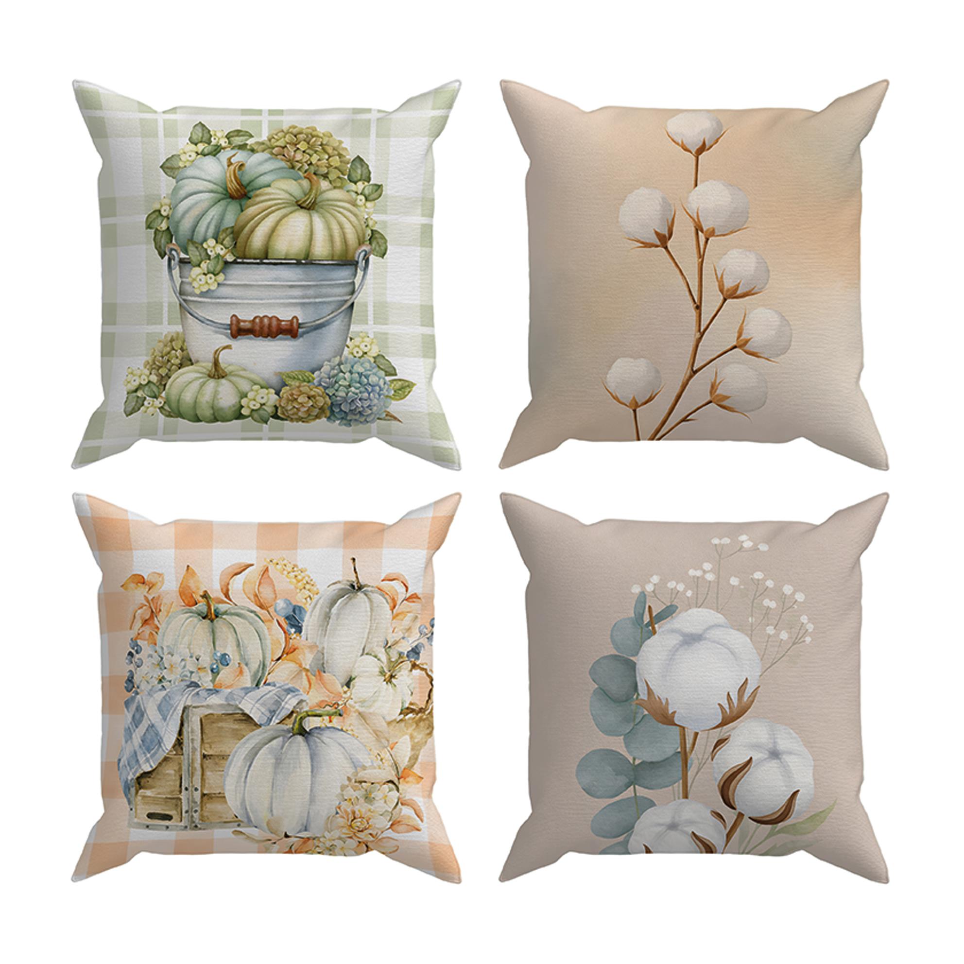 Arancione Co. Çift Tarafı Baskılı 4’lü Kırlent Kılıfı 6AOD16