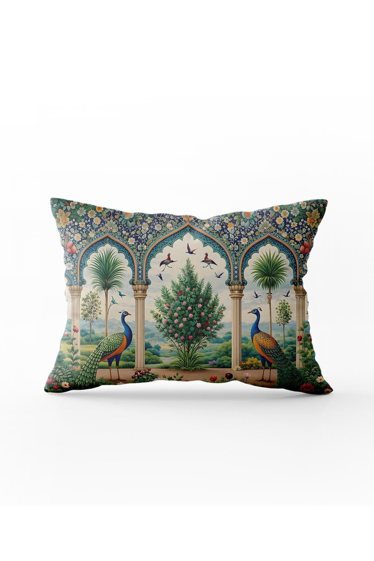 Arancione Co. Çift Tarafı Baskılı Dikdörtgen Kırlent Kılıfı 6AOD3