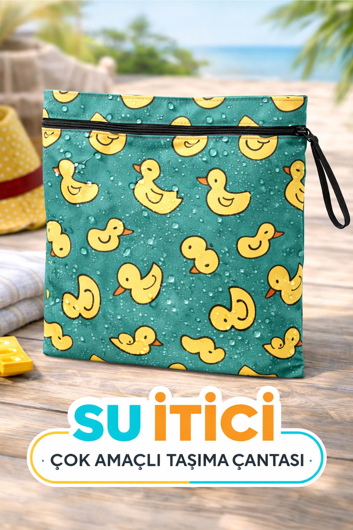 Arancione Co Seasafe Su Geçirmez Islak Mayo Çantası, Torbası 35x25 Cm