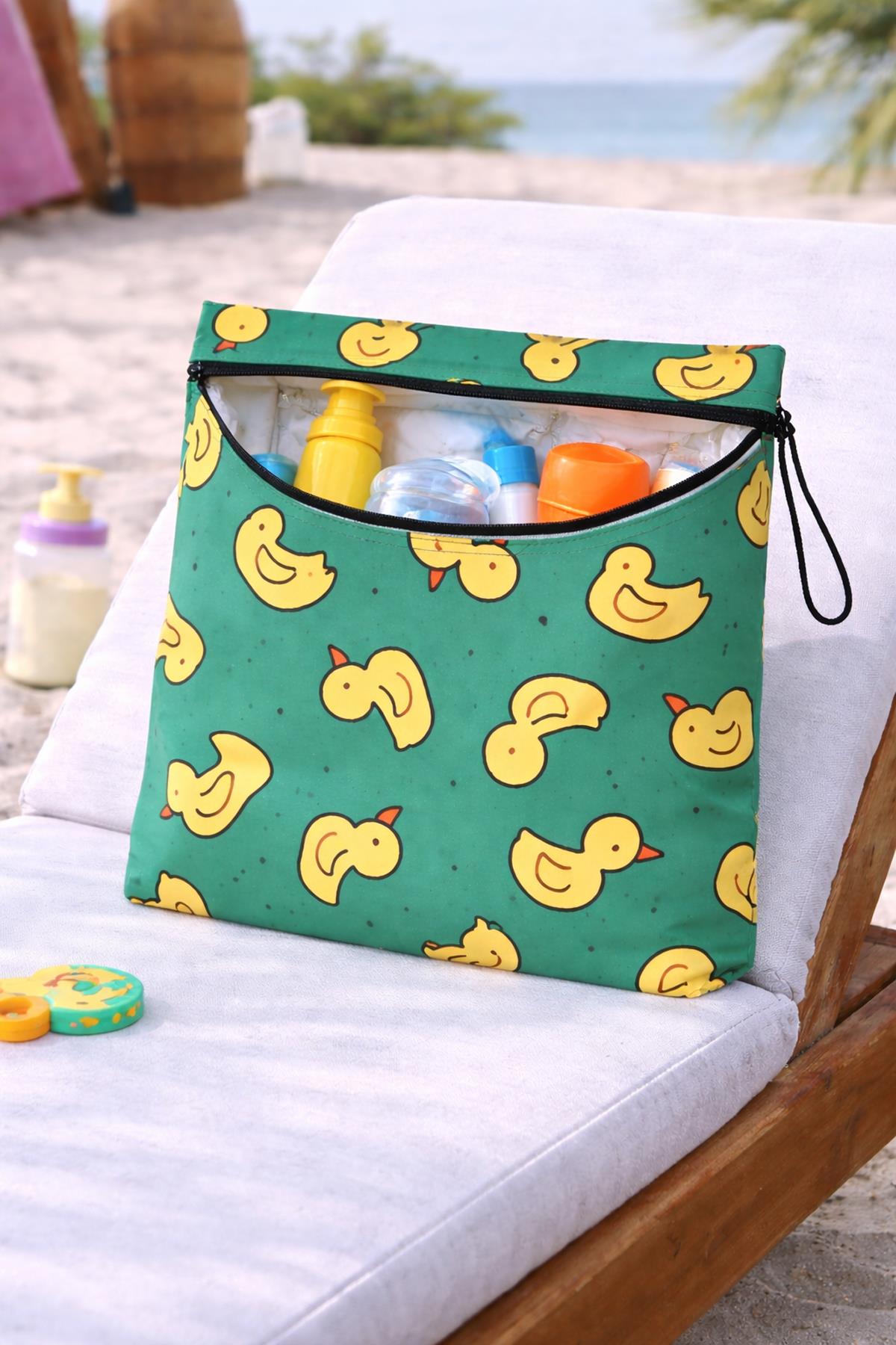 Arancione Co Seasafe Su Geçirmez Islak Mayo Çantası, Torbası 35x25 Cm