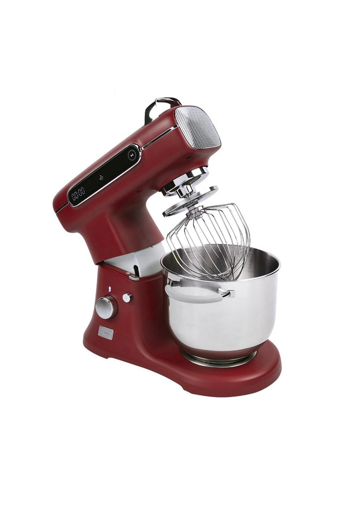 Berghoff Gem Retro 7 L Kırmızı Artisan Yüksek Performans Stand Mikser KMA0168