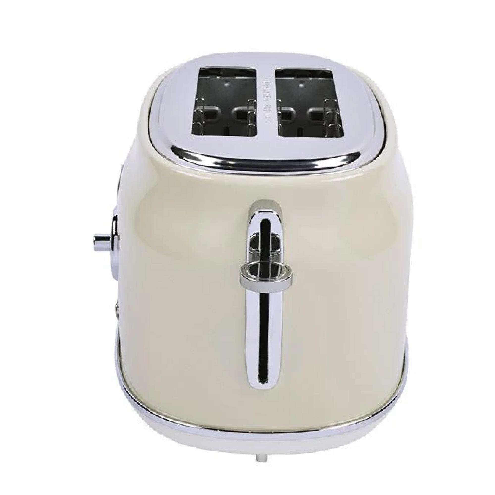 Berghoff Gem Retro Krem Rengi İki Dilim Ekmek Kızartma Makinesi