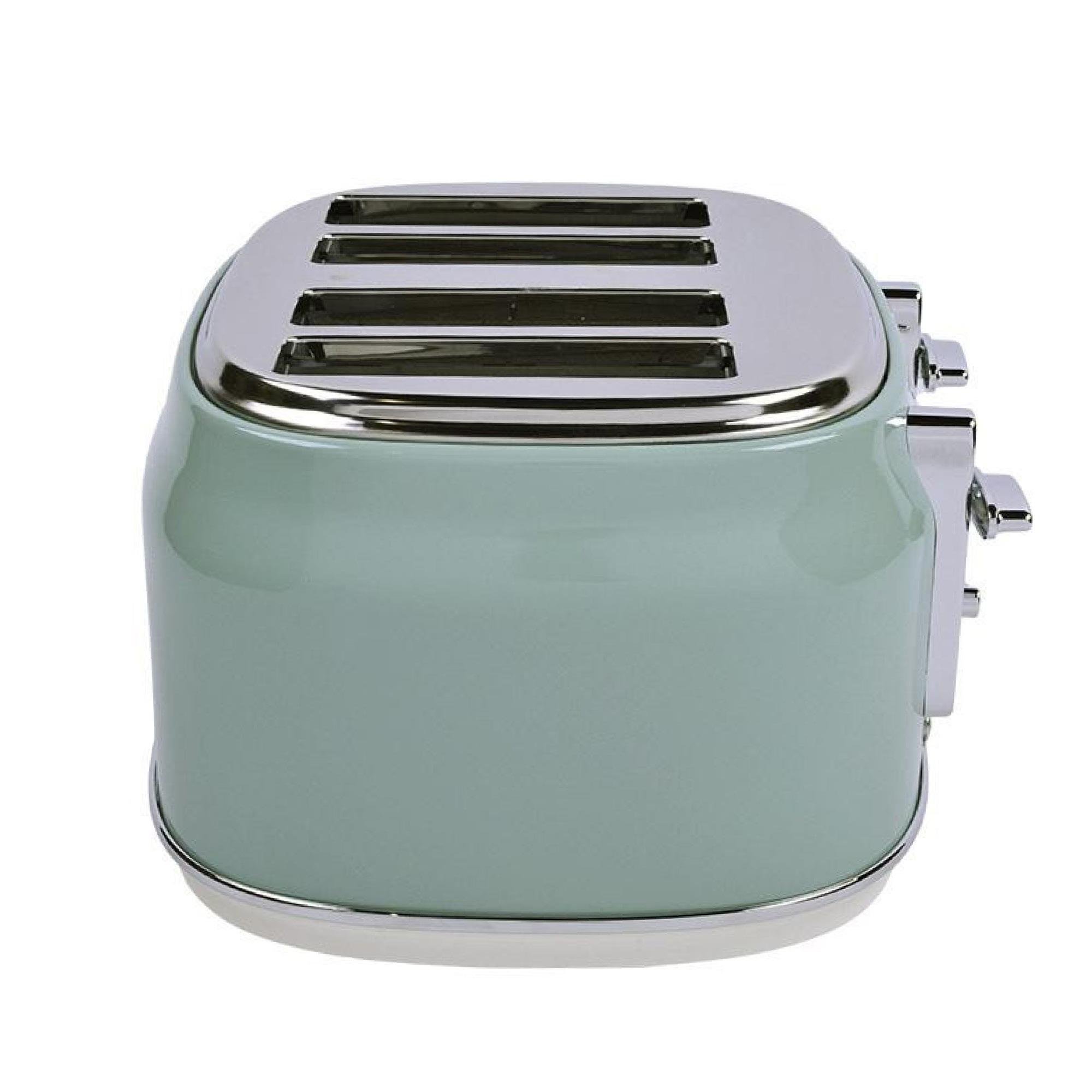 Berghoff Gem Retro Mint Yeşil Dört Dilim Ekmek Kızartma Makinesi