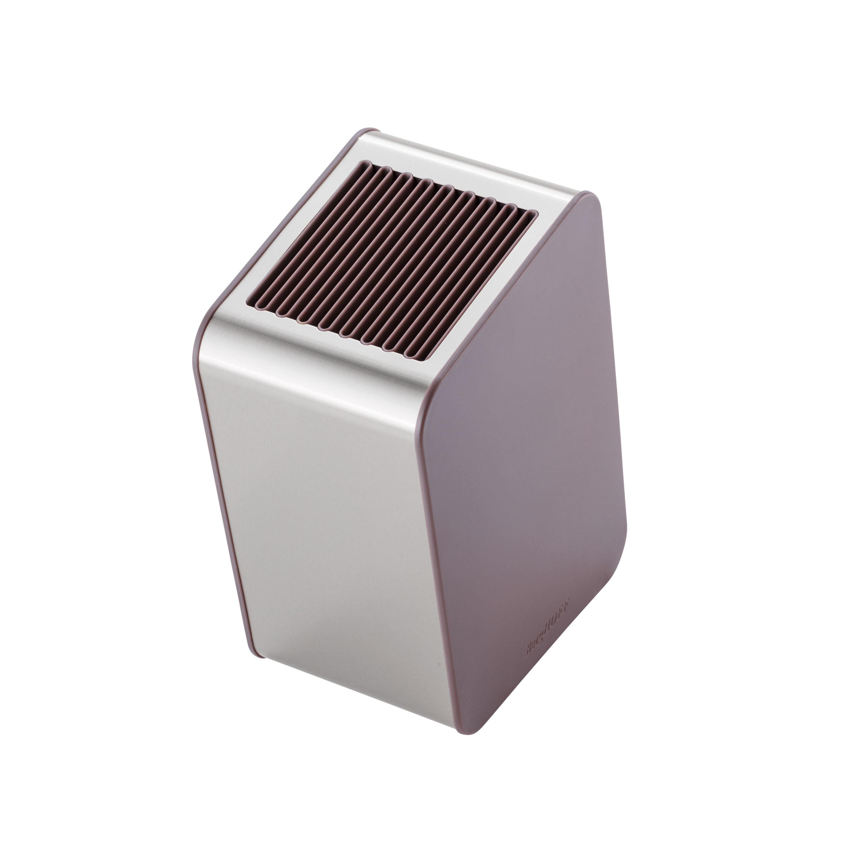 Berghoff Home Elements Dikdörtgen Bıçak Bloğu Gül Kurusu