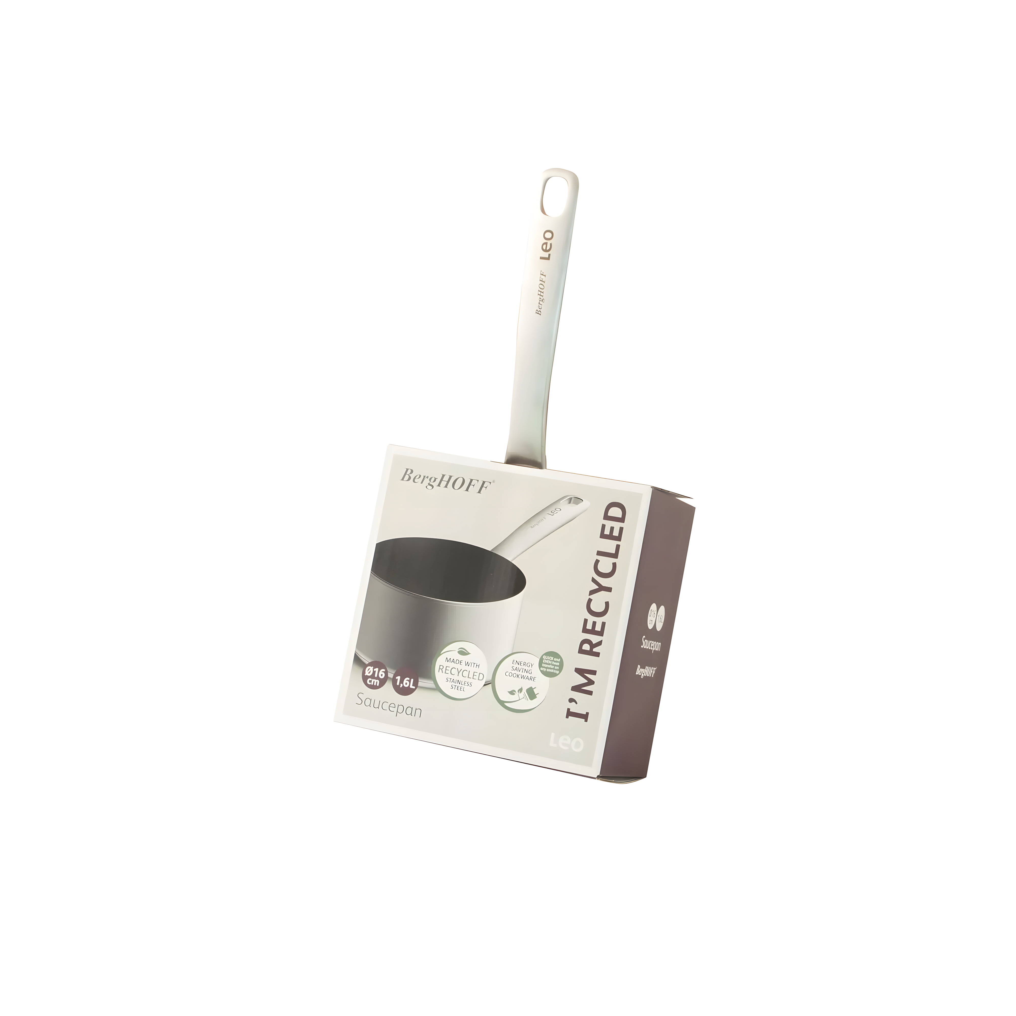 Berghoff Leo Graphite Çelik Sos Tavası 16 Cm