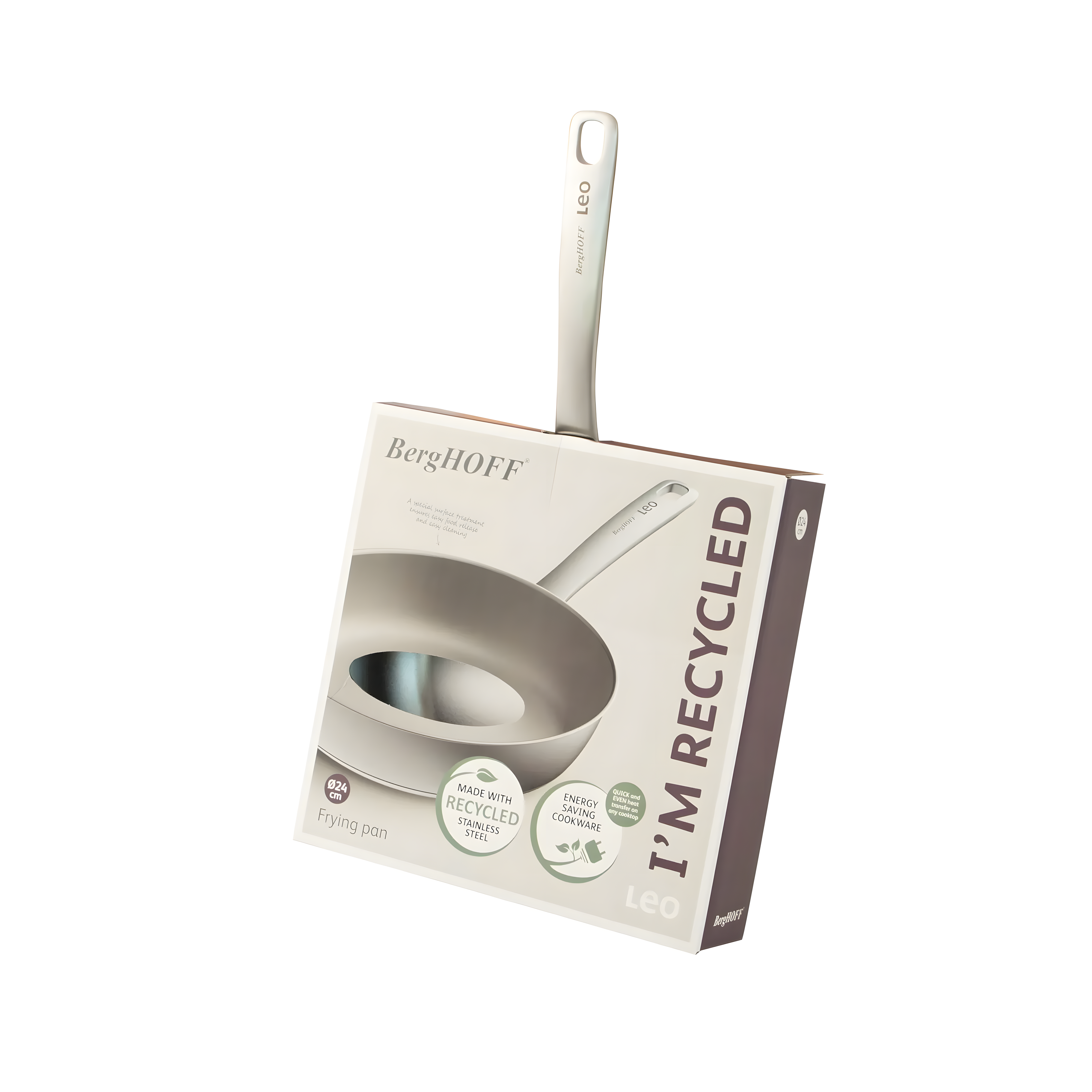 Berghoff Leo Graphite Çelik Tava 24 Cm