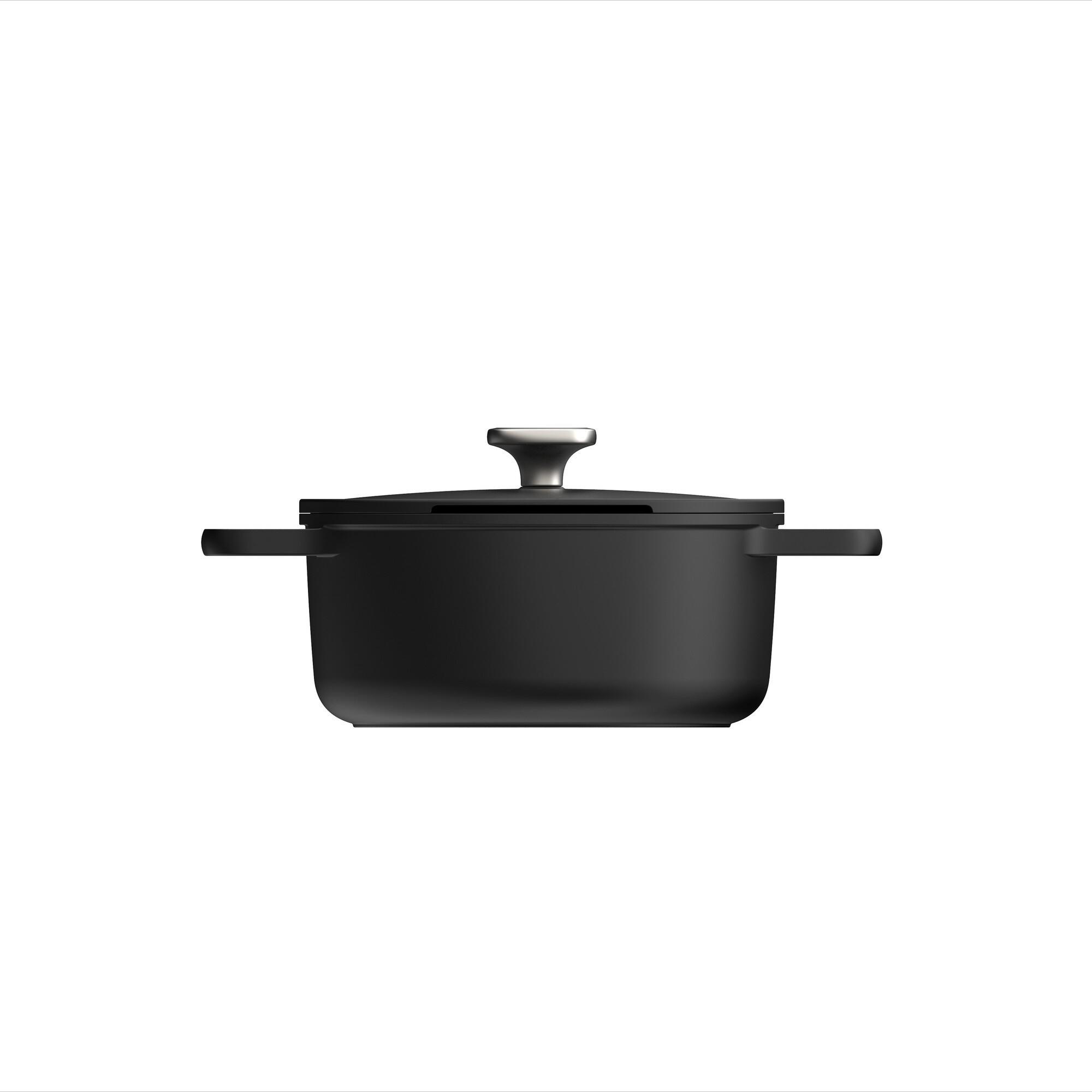 Berghoff Leo Phantom Yapışmaz Kapaklı Tencere 24 Cm