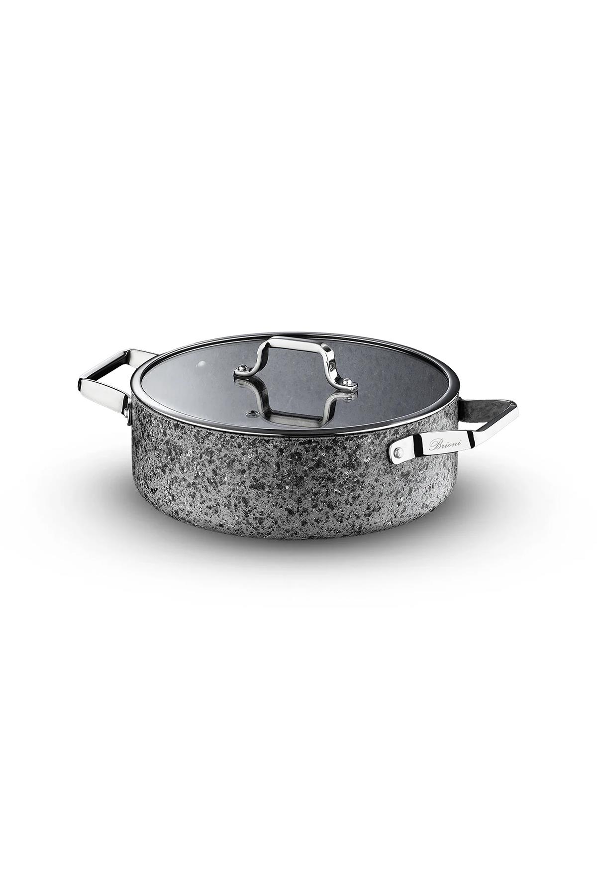 Brioni Stone-Age Basık Tencere 30 Cm