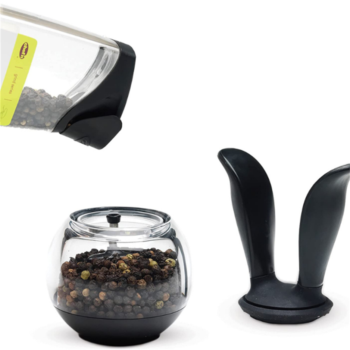 Chefn PepperBall Karabiber Değirmeni Siyah