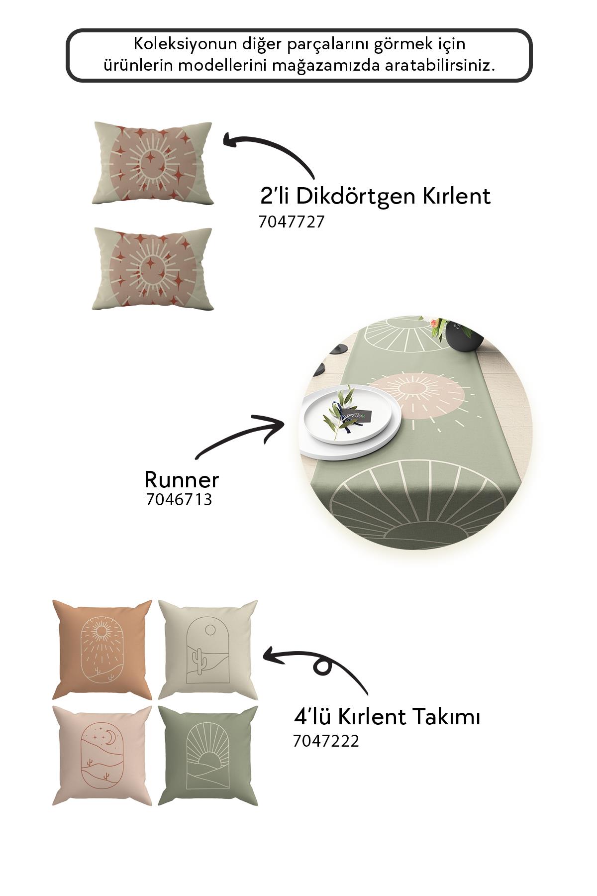 Evdek 4’lü Kırlent Kılıfı KL23