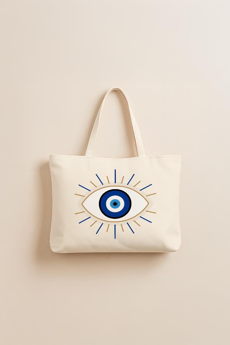 Evdek Aura Plaj Havlulu Plaj Çantası 35x40 Cm