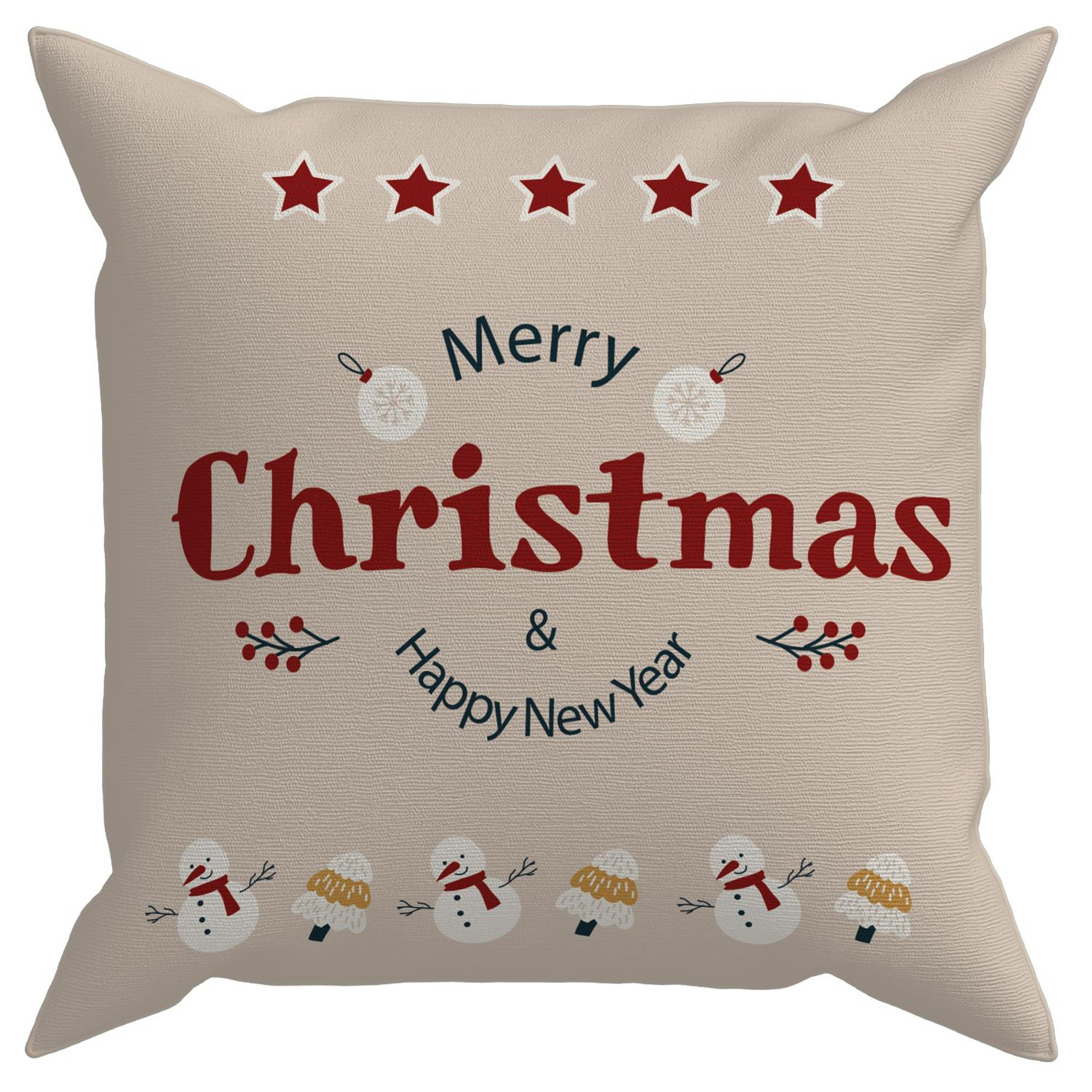 Evdek Christmas 4lü Kırlent Kılıf Ds27