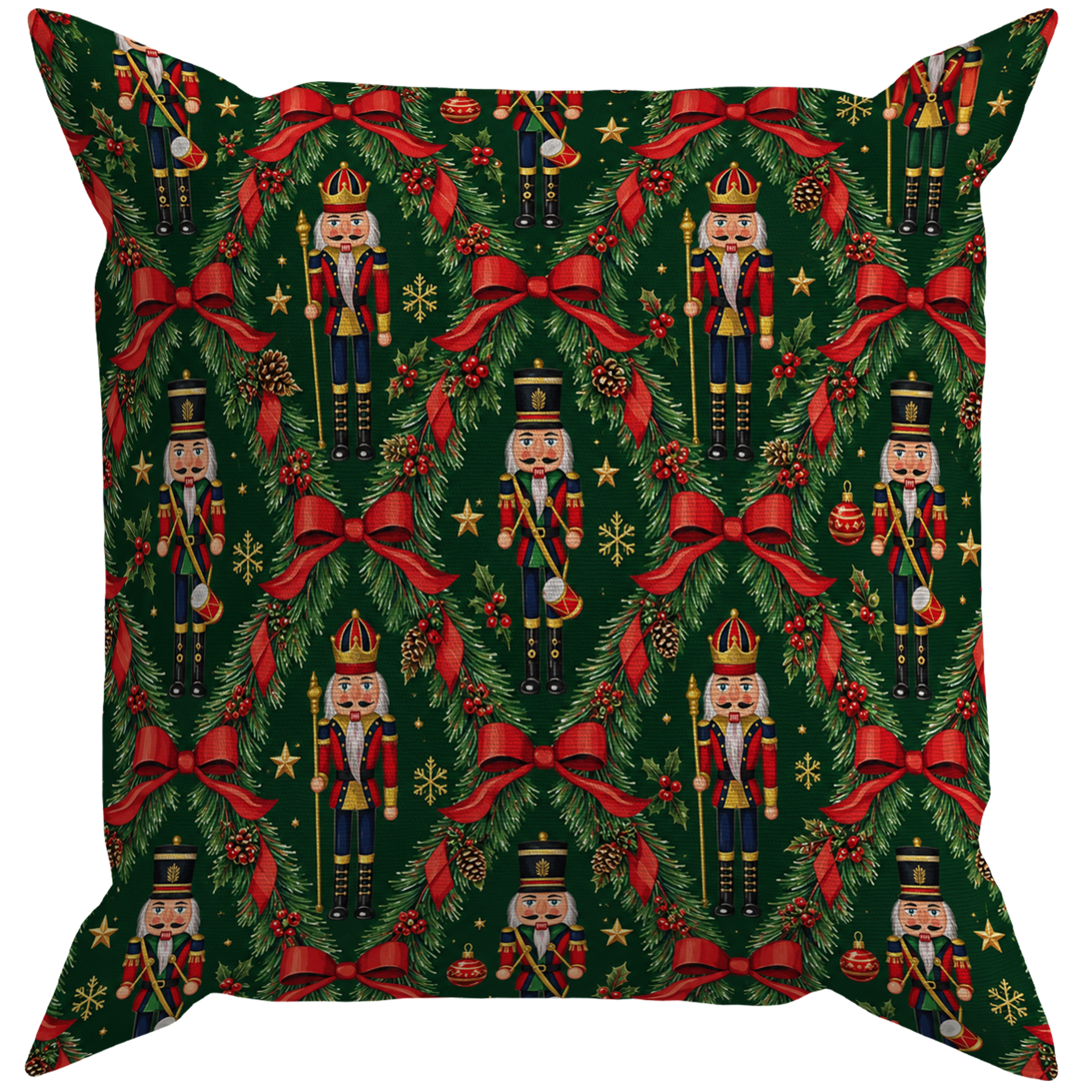 Evdek Christmas Çift Tarafı Baskılı Kırlent Kılıfı 6ECHD36