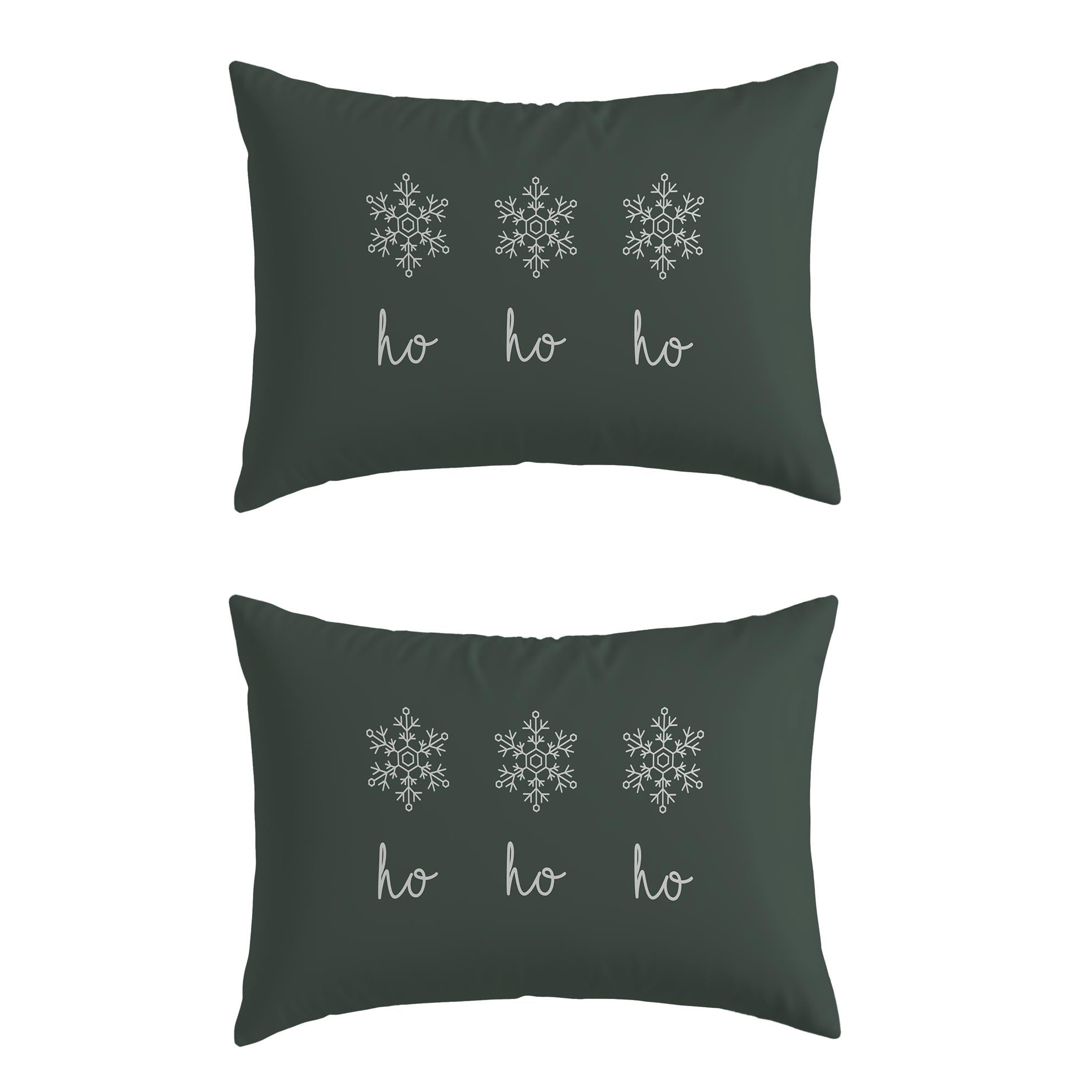 Evdek Christmas Çift Taraflı Dikdörtgen Kılıfı Ds10