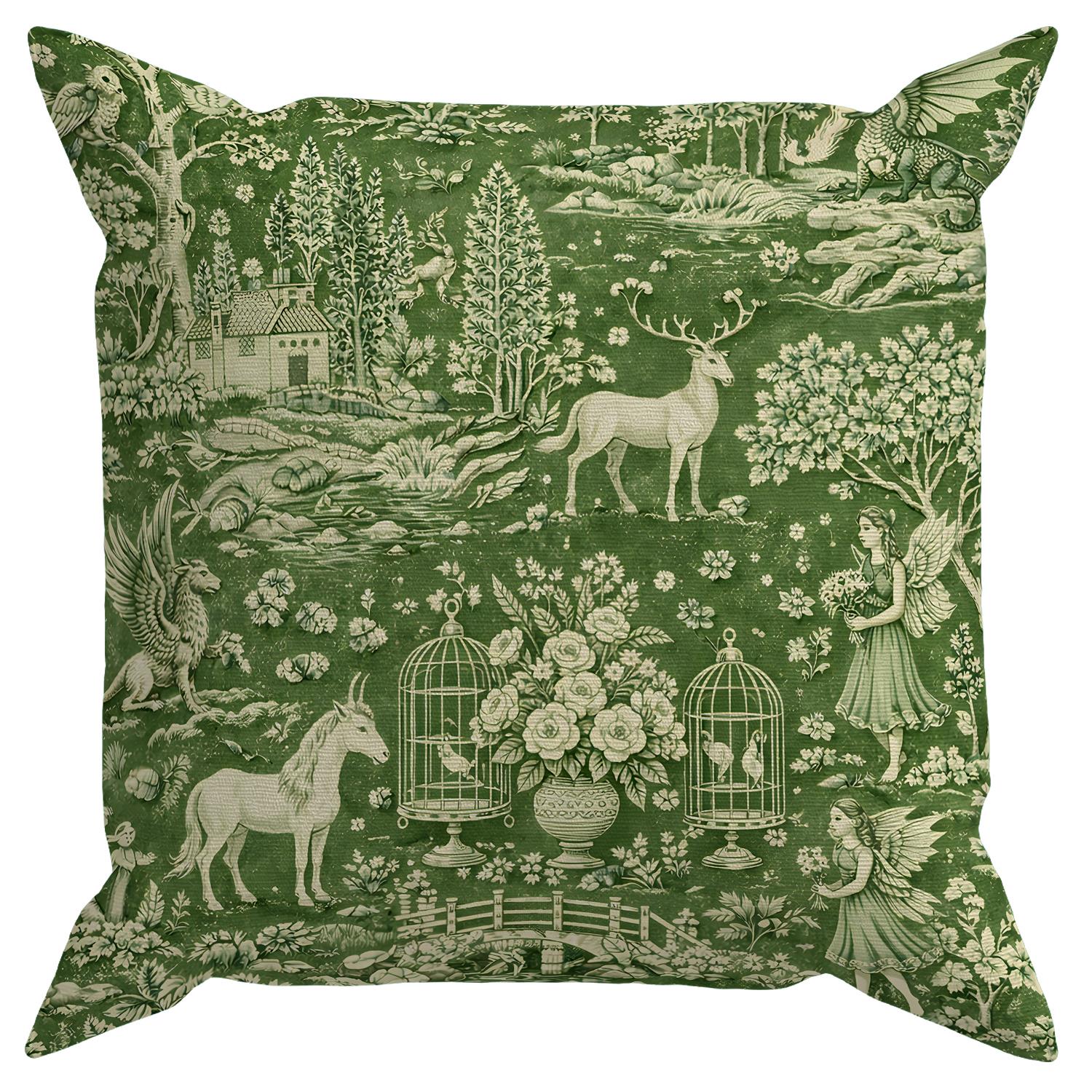 Evdek Çift Tarafı Baskılı 4’lü Kırlent Kılıfı 6EOD19