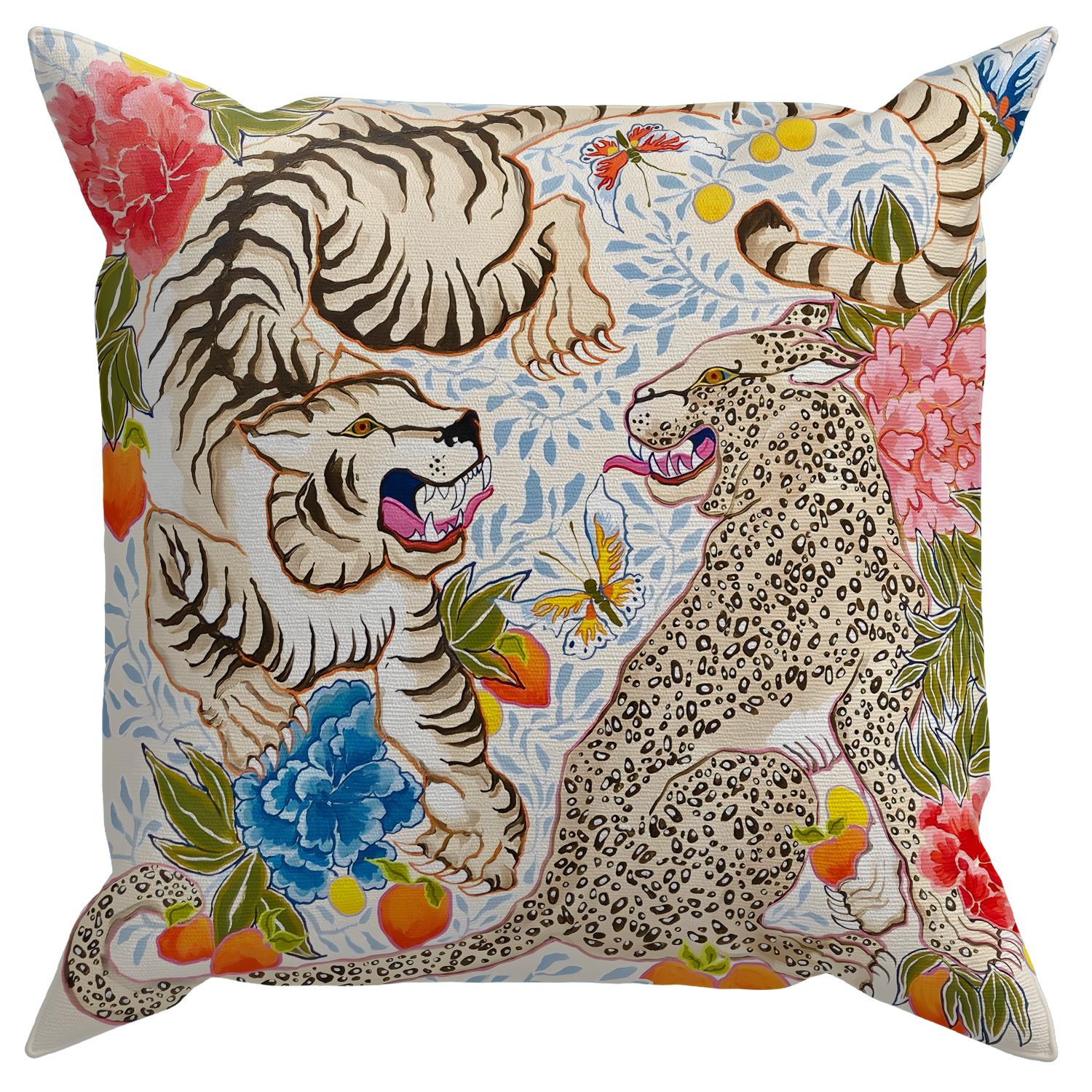 Evdek Çift Tarafı Baskılı 4’lü Kırlent Kılıfı 6EOD14