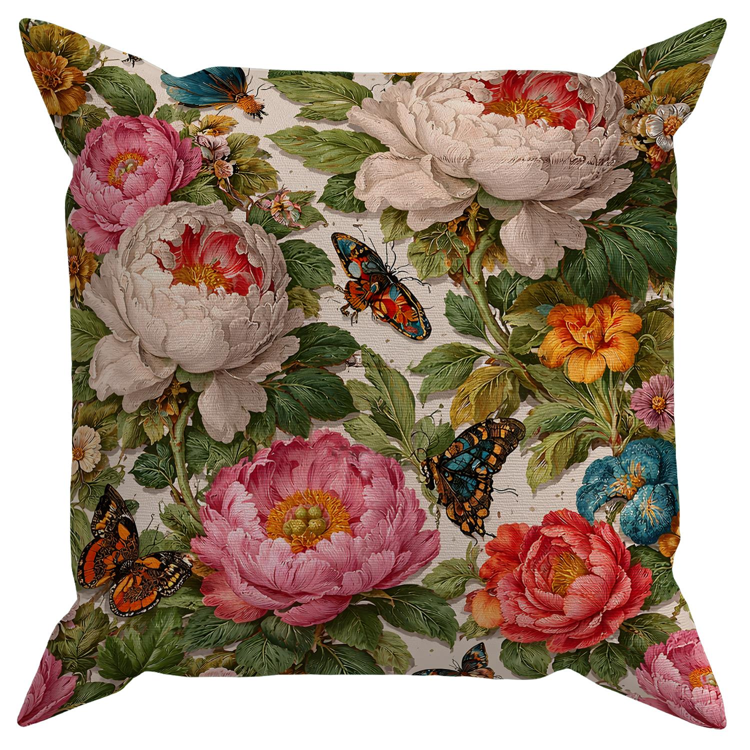 Evdek Çift Tarafı Baskılı 4’lü Kırlent Kılıfı 6EOD15