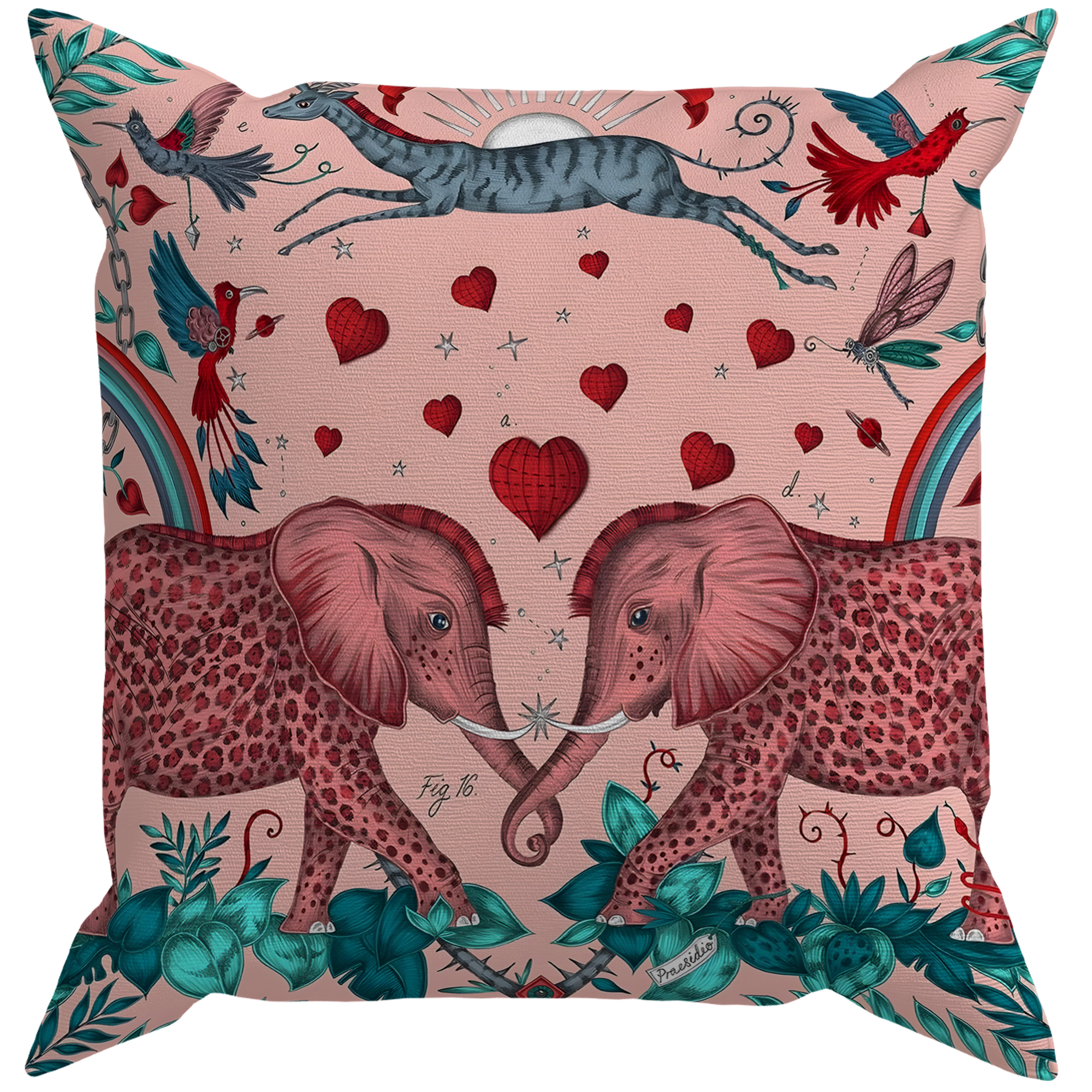 Evdek Çift Tarafı Baskılı Kırlent Kılıfı 6EOD12