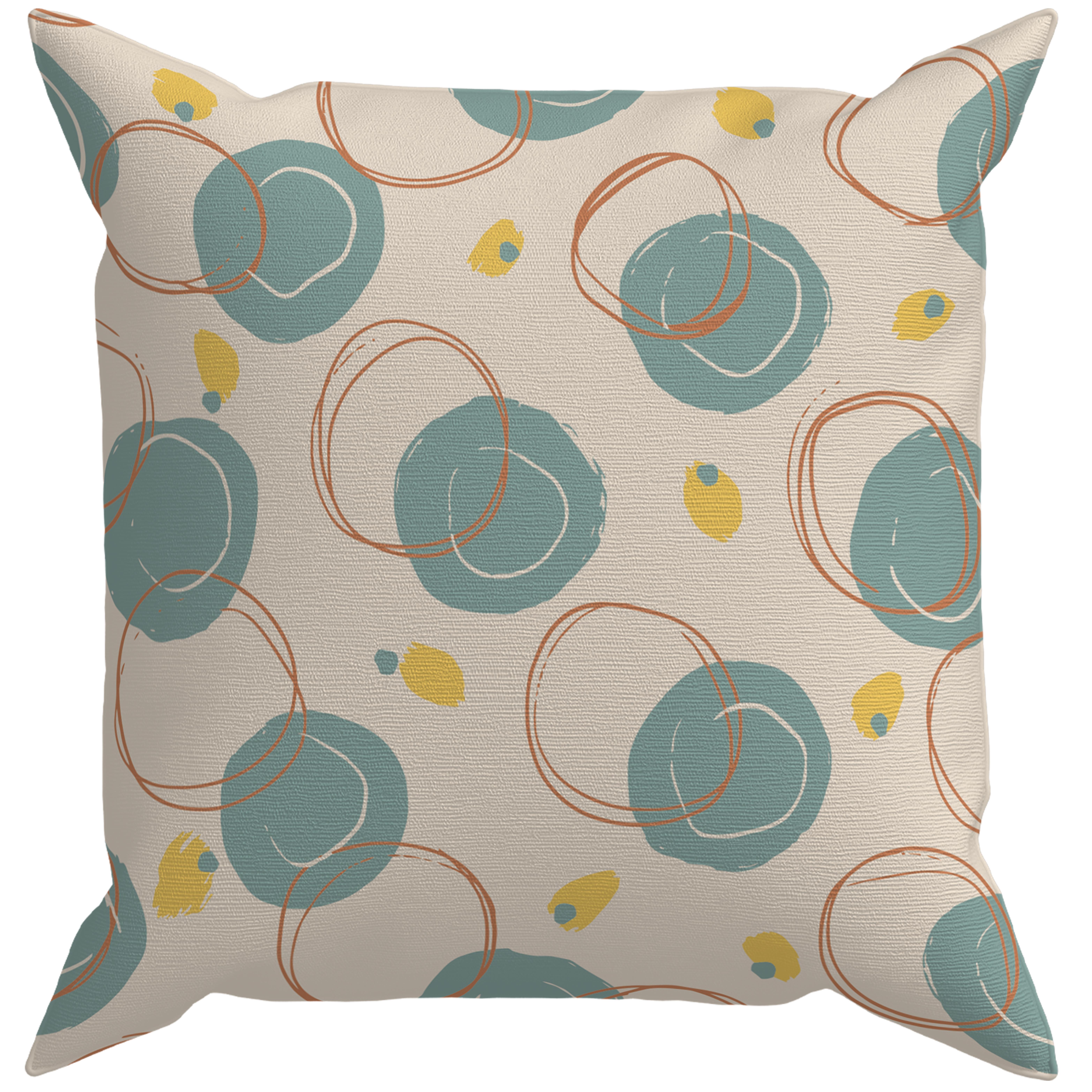 Evdek Çift Tarafı Baskılı Kırlent Kılıfı 6EBD3