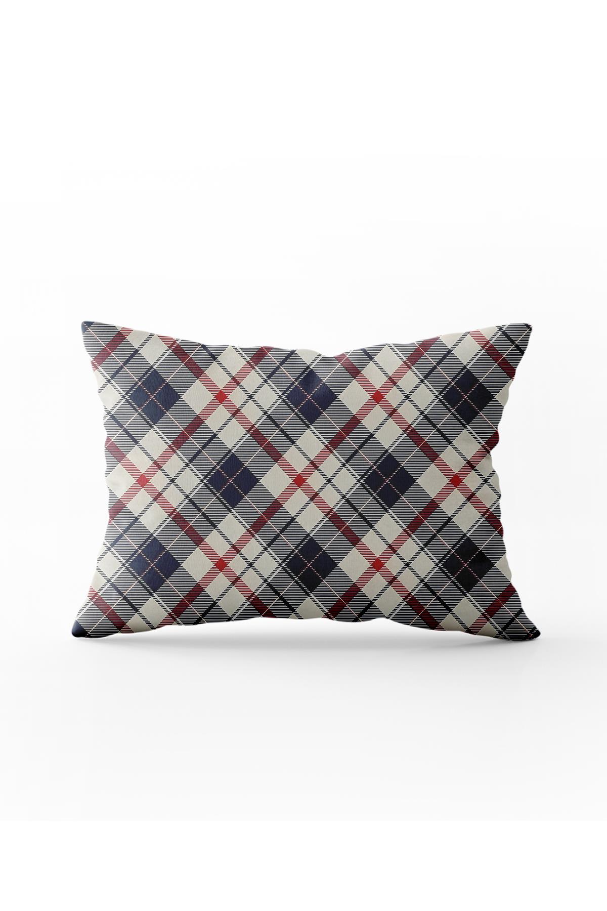 Evdek Çift Taraflı Dikdörtgen Kırlent Kılıfı 6EMD3