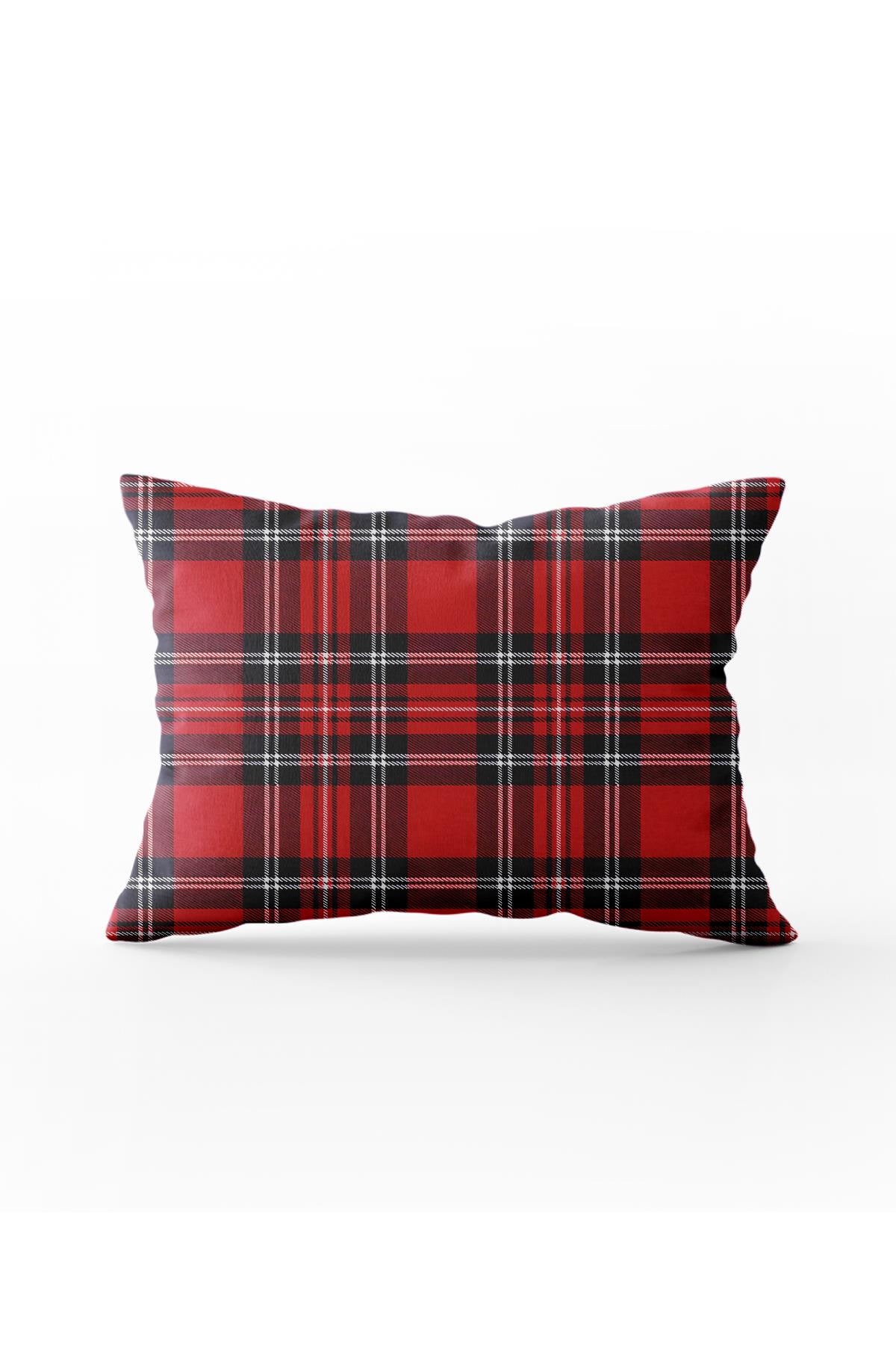 Evdek Çift Taraflı Dikdörtgen Kırlent Kılıfı 6EMD1