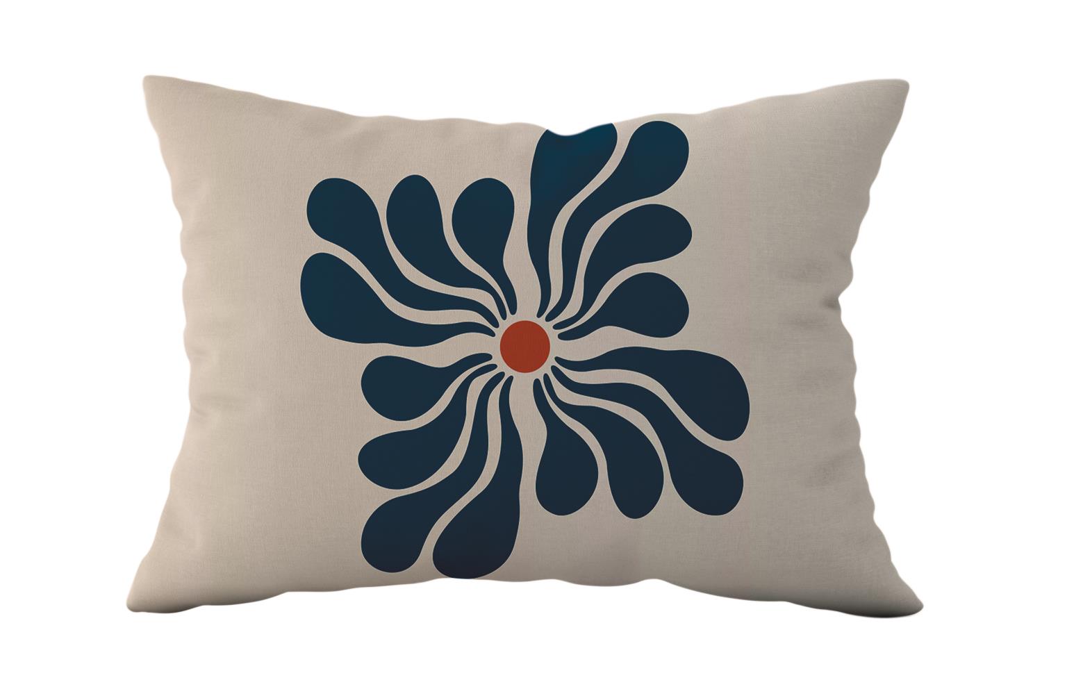 Evdek Çift Taraflı Dikdörtgen Kırlent Kılıf 2li Ds115