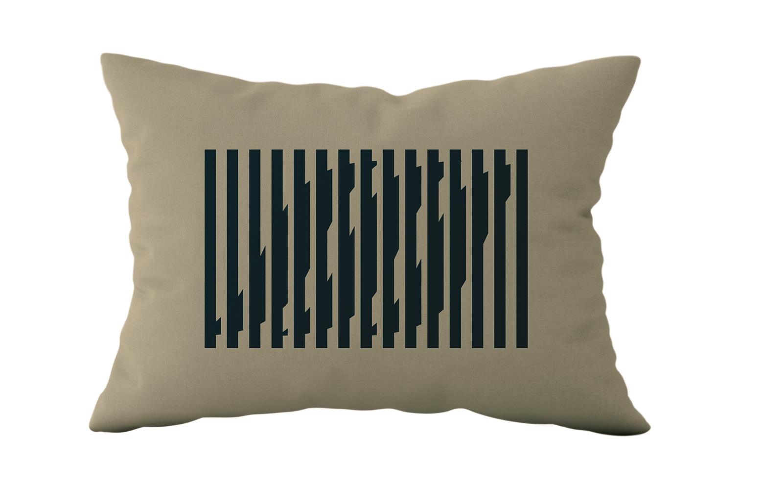 Evdek Çift Taraflı Dikdörtgen Kırlent Kılıf 2li Ds34