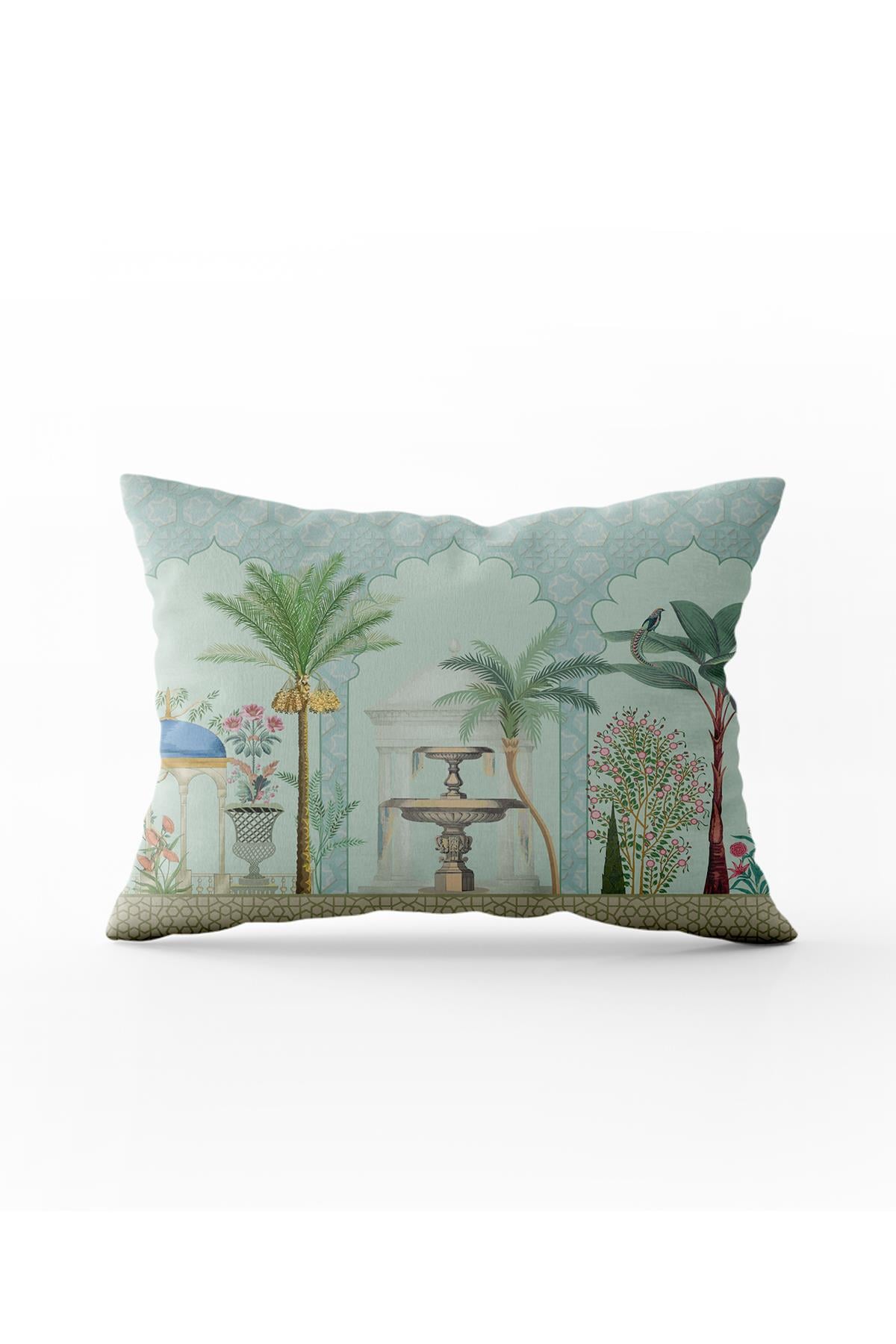 Evdek Çift Taraflı Dikdörtgen Kırlent Kılıfı TK41