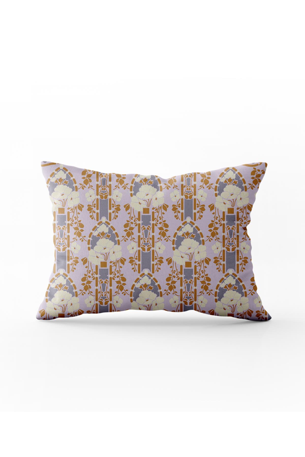 Evdek Çift Taraflı Dikdörtgen Kırlent Kılıfı TK40