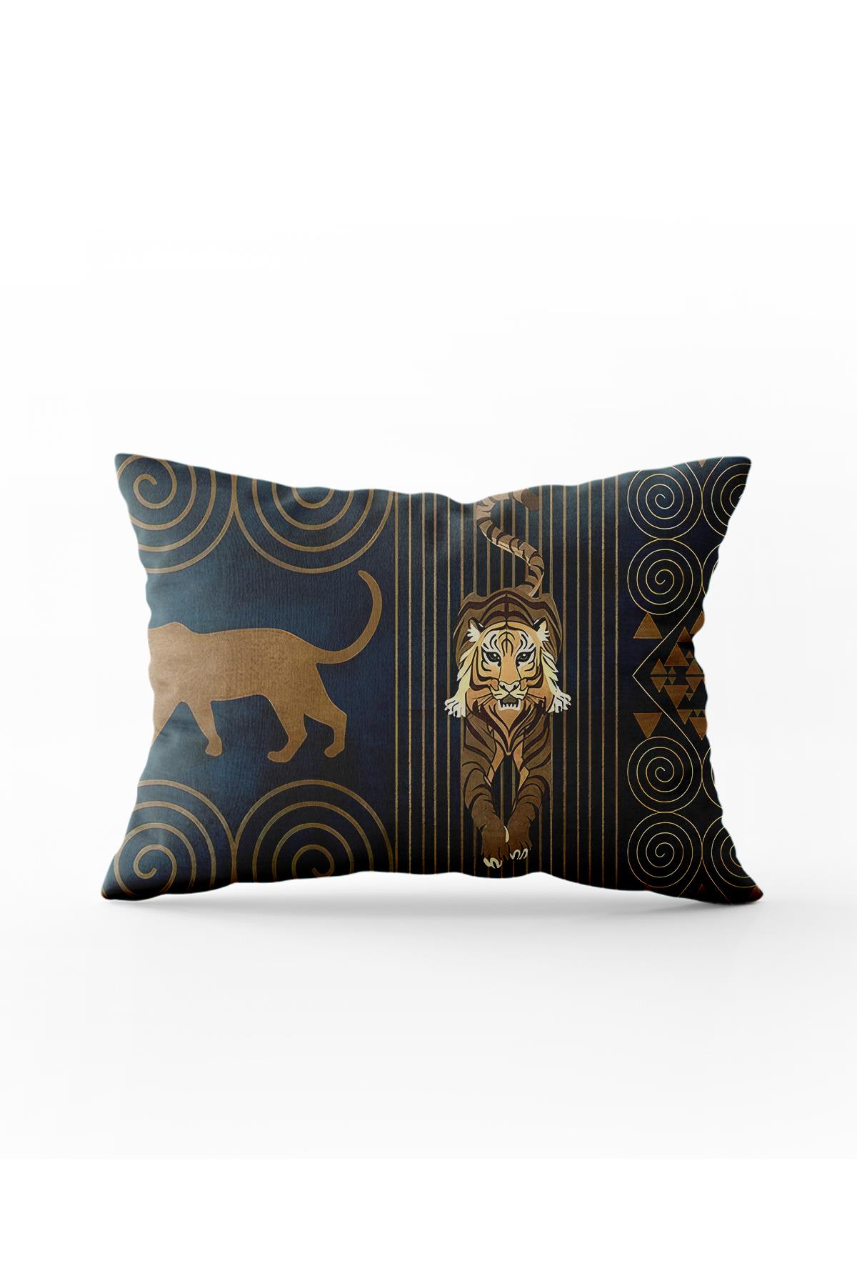 Evdek Çift Taraflı Dikdörtgen Kırlent Kılıfı 6EMD19