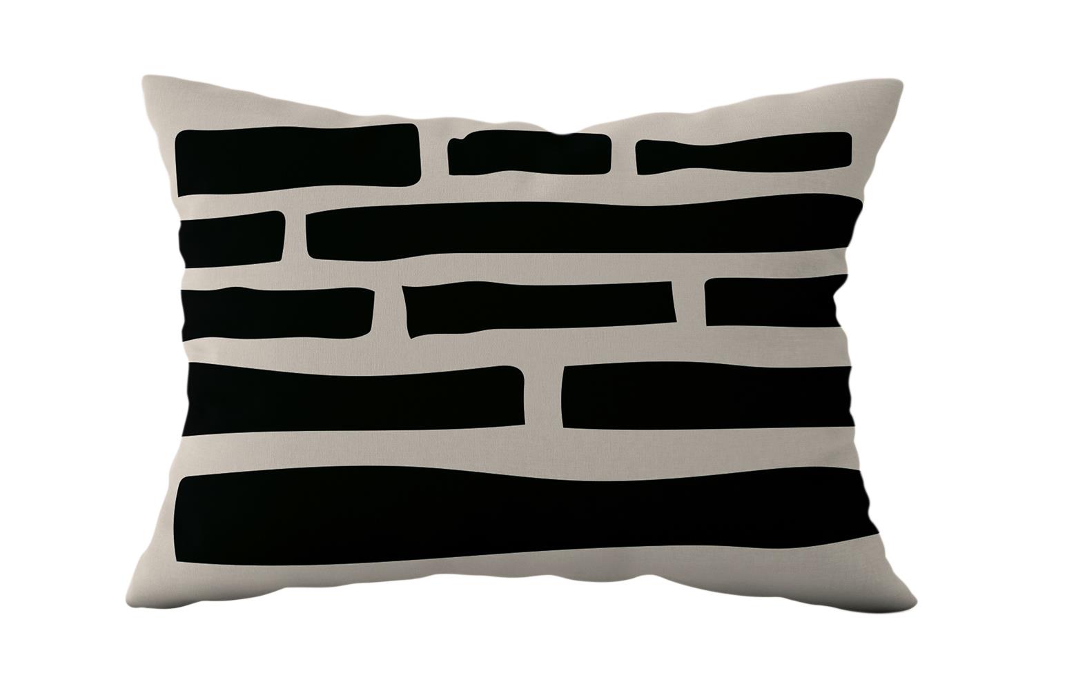 Evdek Çift Taraflı Dikdörtgen Kırlent Kılıf 2li Ds36