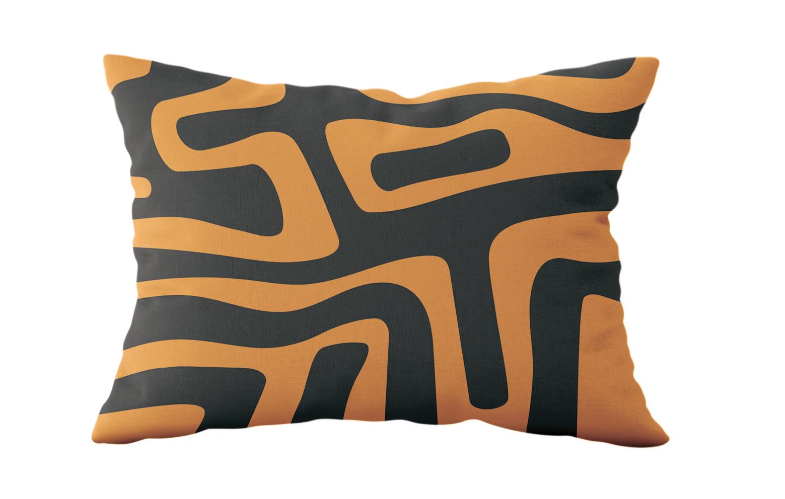 Evdek Çift Taraflı Dikdörtgen Kırlent Kılıf 2li Ds12