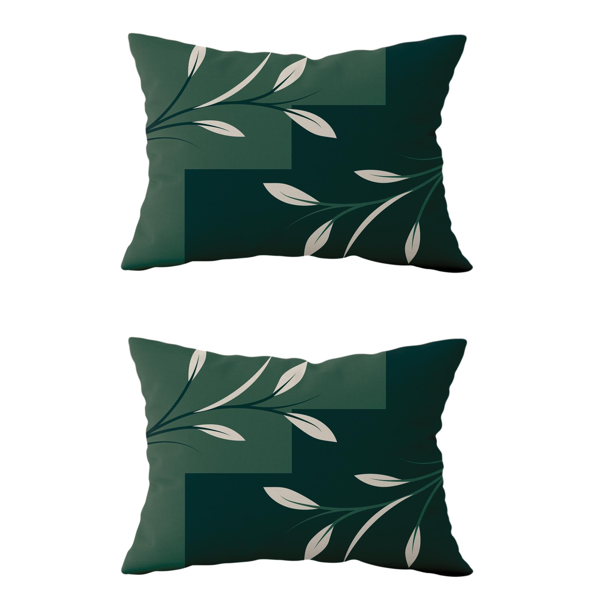 Evdek Çift Taraflı Dikdörtgen Kırlent Kılıf 2li Ds114