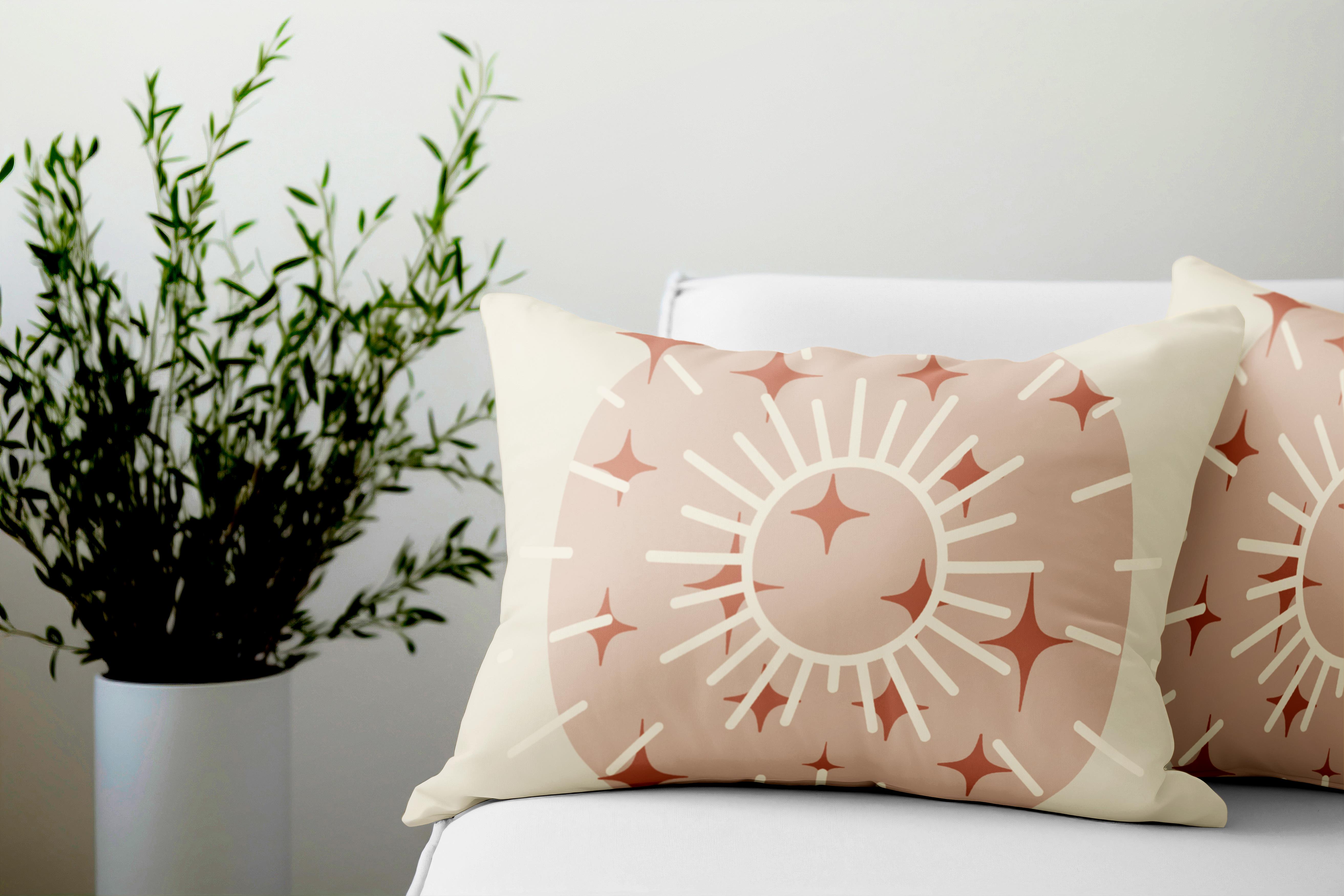 Evdek Çift Taraflı Dikdörtgen Kırlent Kılıf 2’li KL23