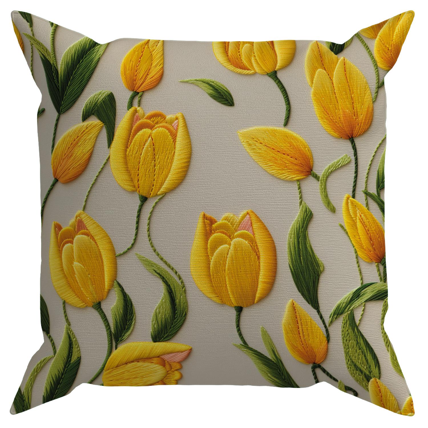Evdek Embroidery Ds1 Dijital Baskılı Kırlent Kılıfı