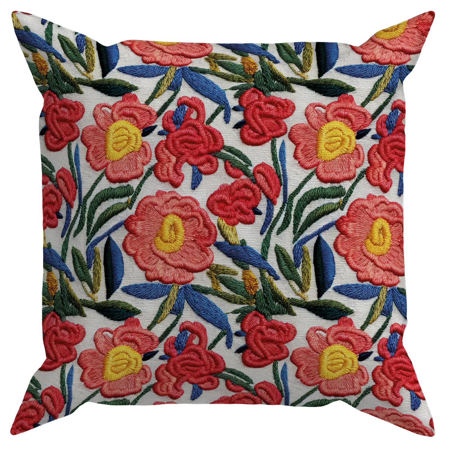 Evdek Embroidery Ds10 Dijital Baskılı Kırlent Kılıfı