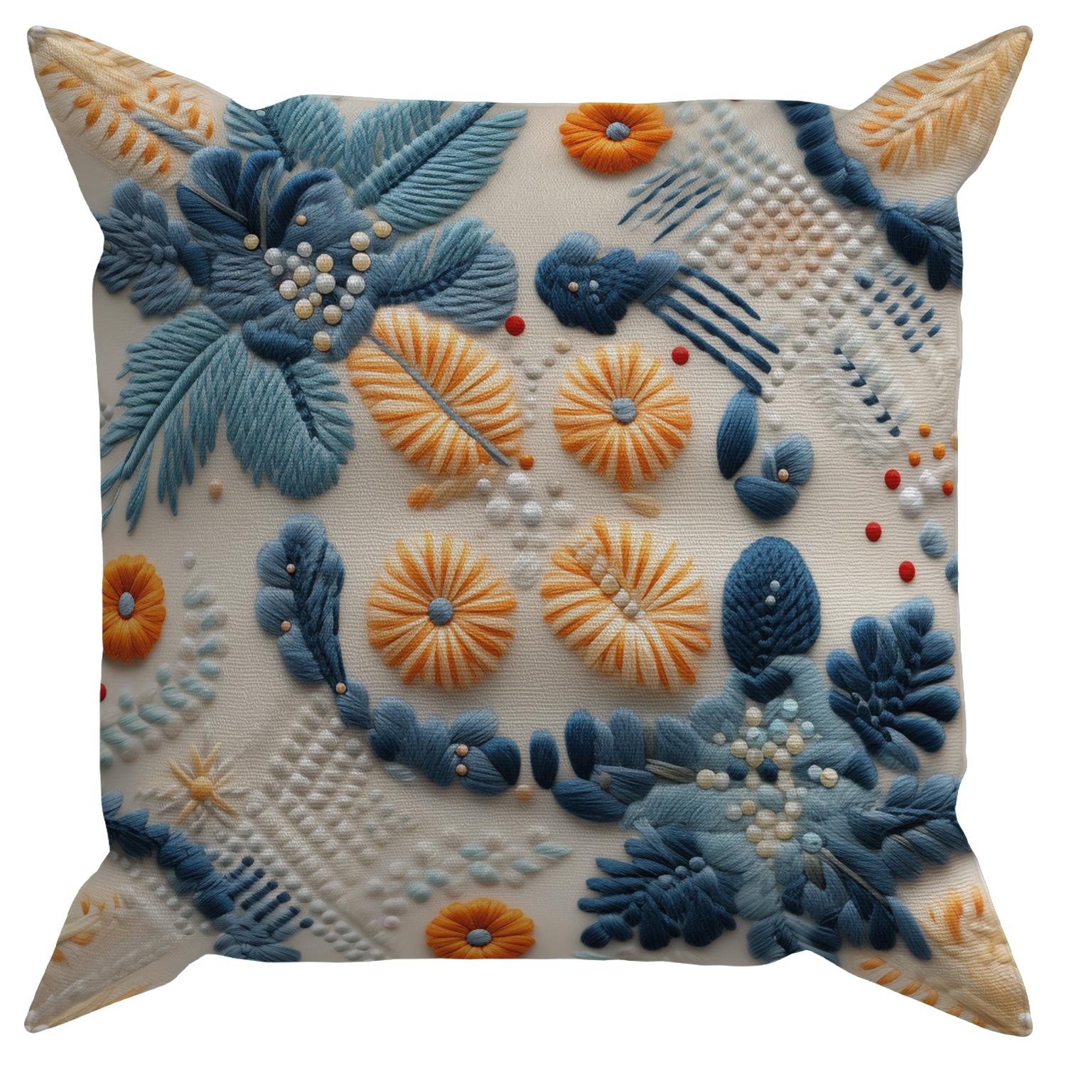 Evdek Embroidery Ds11 Dijital Baskılı Kırlent Kılıfı