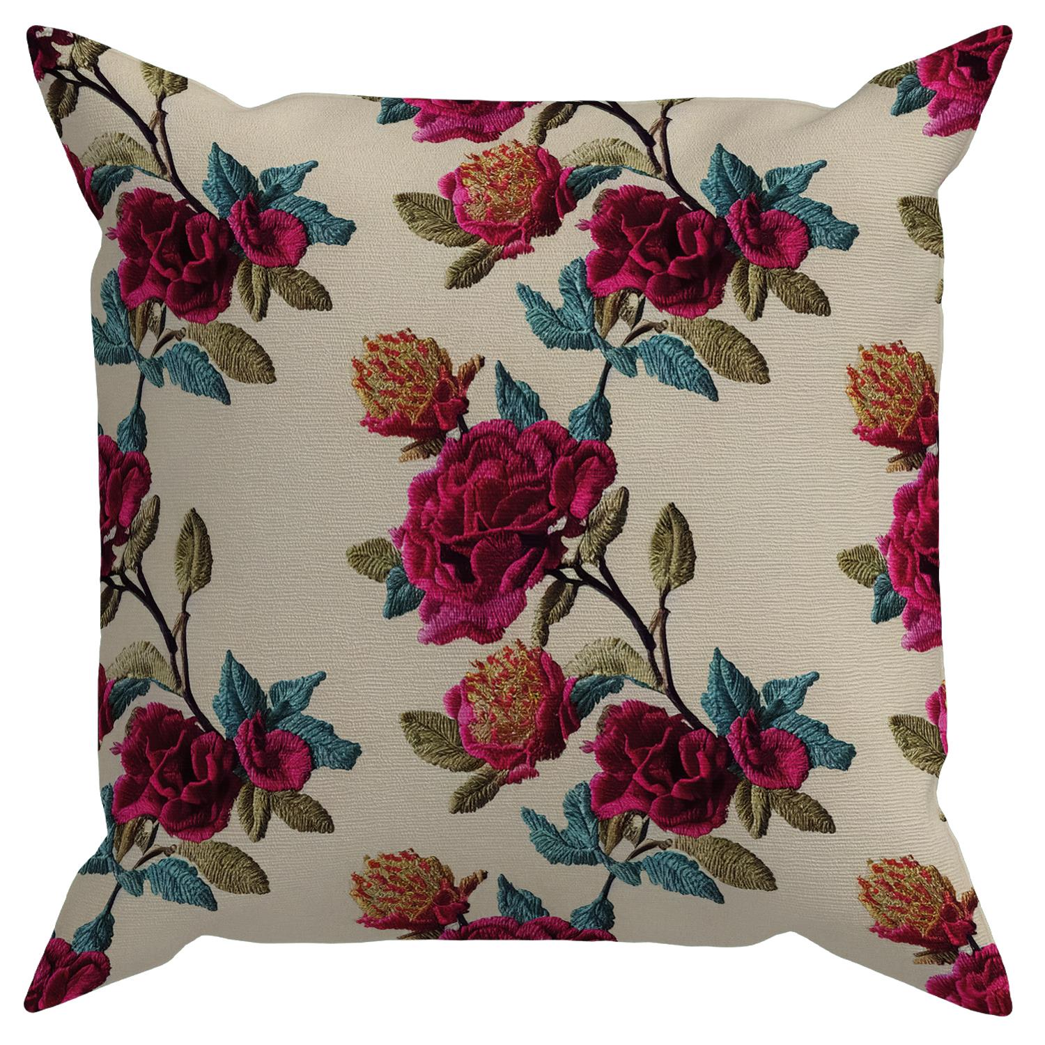 Evdek Embroidery Ds6 Dijital Baskılı Kırlent Kılıfı