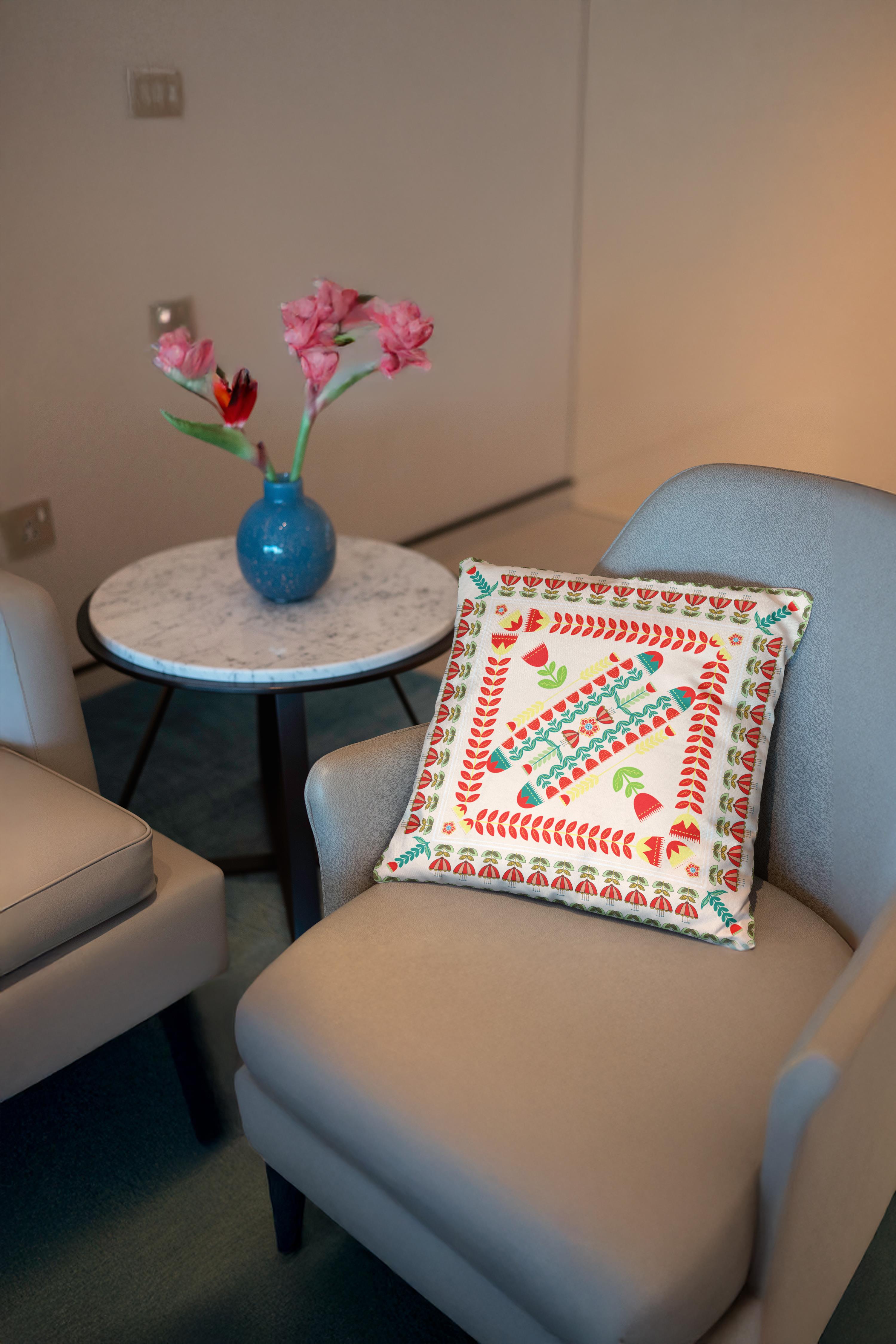 Evdek Ethnic Kırlent Kılıf Ds1