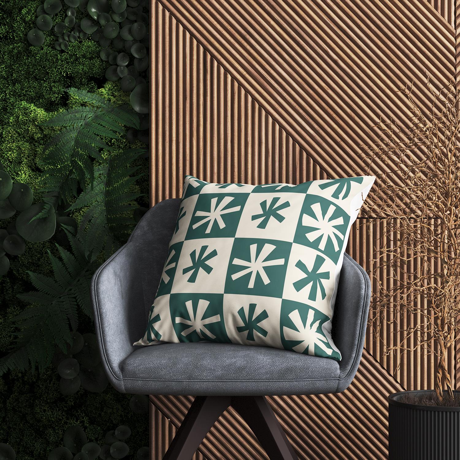 Evdek Geometric Kırlent Kılıfı Ds97