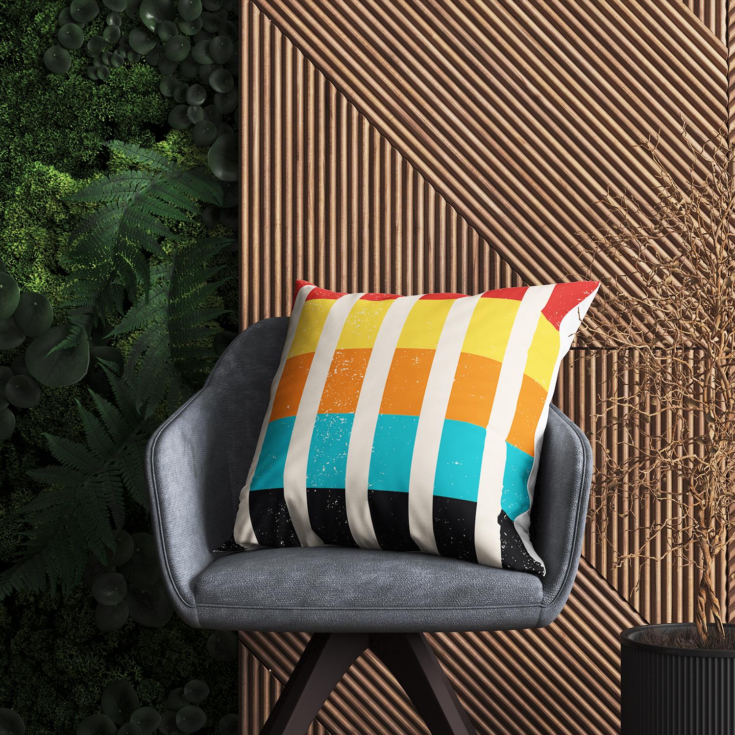 Evdek Geometric Kırlent Kılıfı Ds99