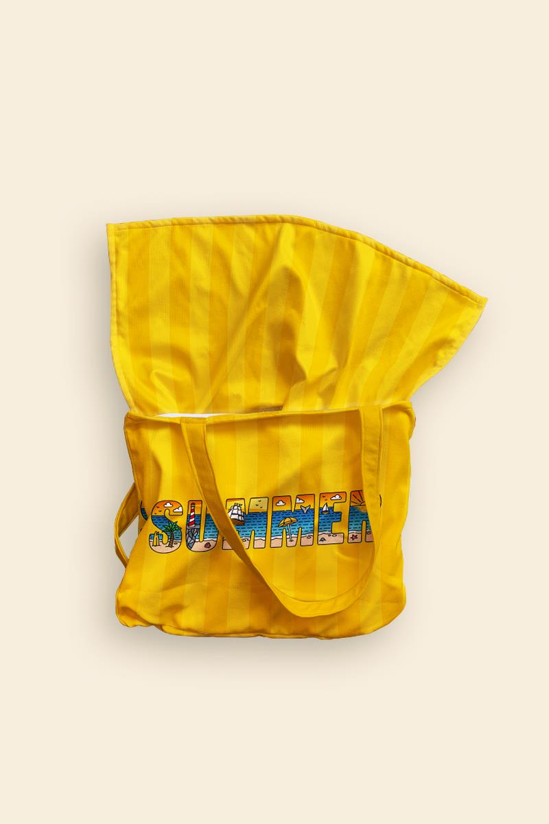 Evdek Sunny Plaj Havlulu Plaj Çantası 35x40 Cm