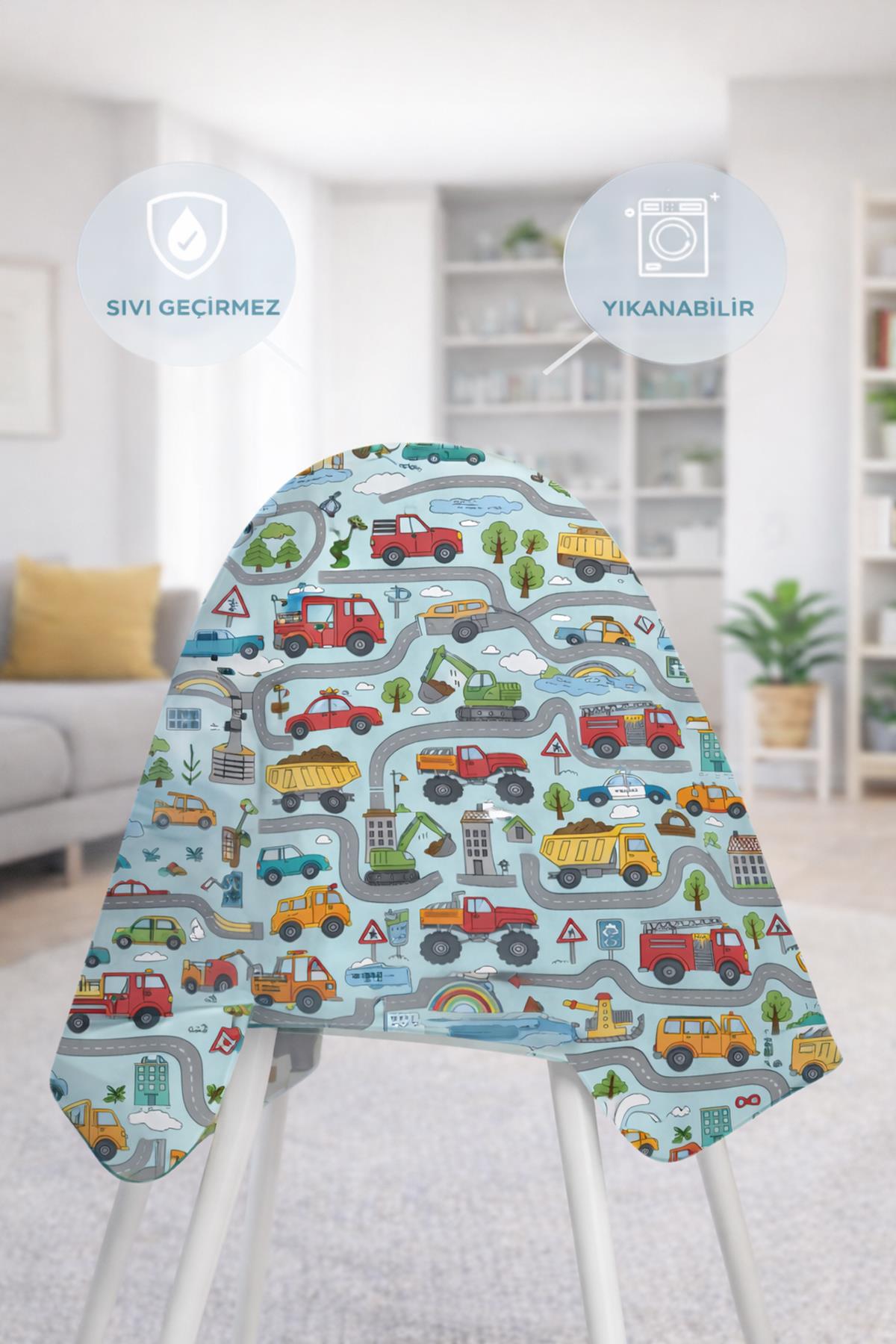 Evdek Water Repellent Yer/Mama Sandalyesi Bakım Örütüsü 6EMD2