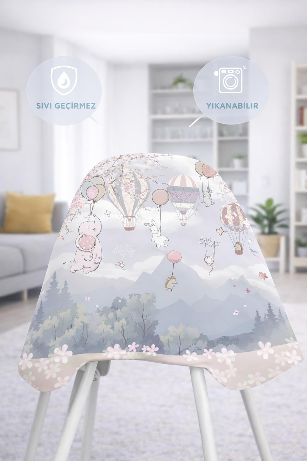 Evdek Water Repellent Yer/Mama Sandalyesi Bakım Örütüsü 6EMD7