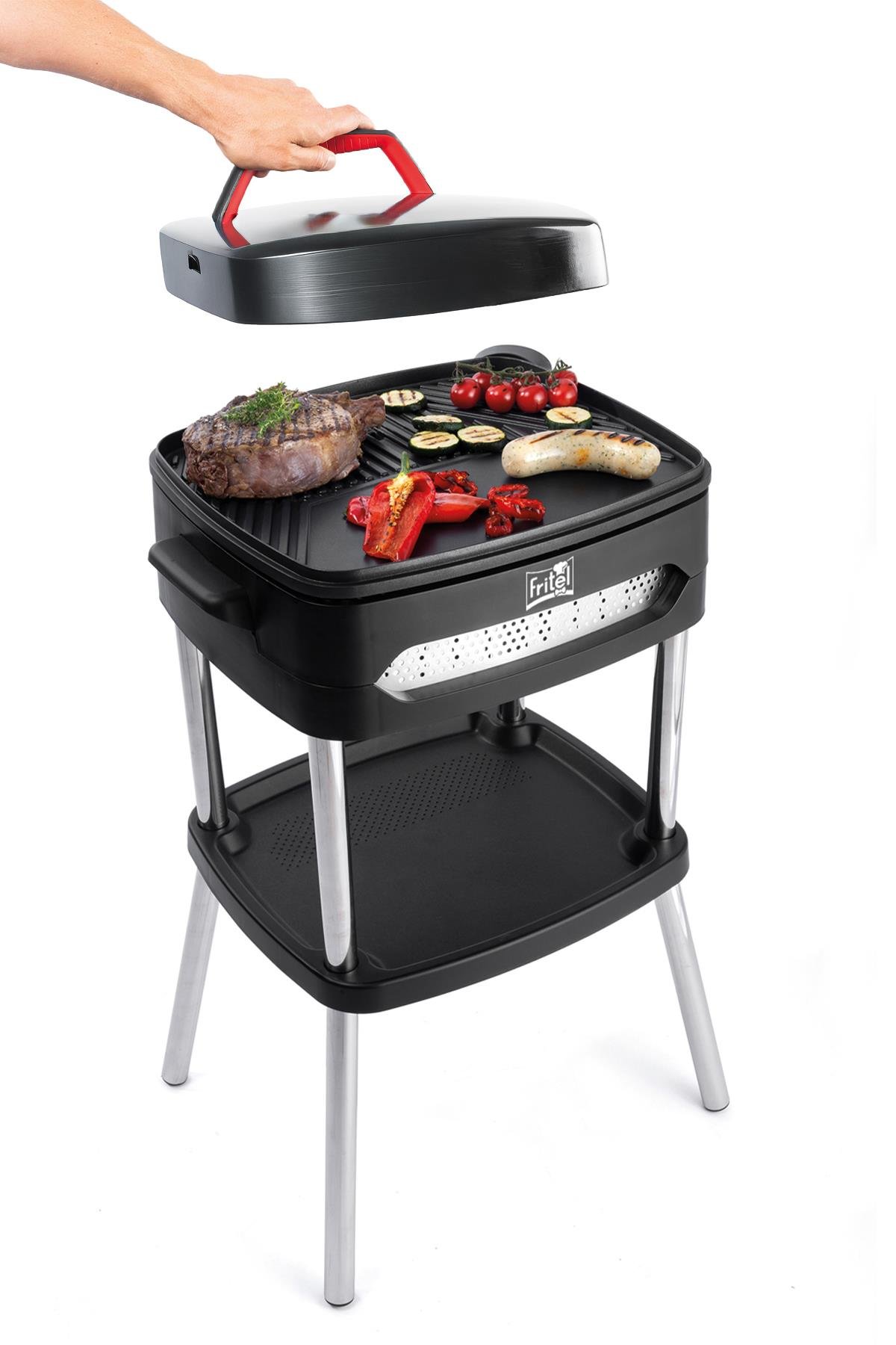 Fritel Ayaklı & Kapaklı Elektrik Barbekü 2000W